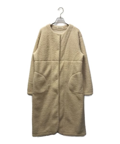 中古・古着通販】INTIMITE (アンティミテ) Boa Fleece No Collar Coat