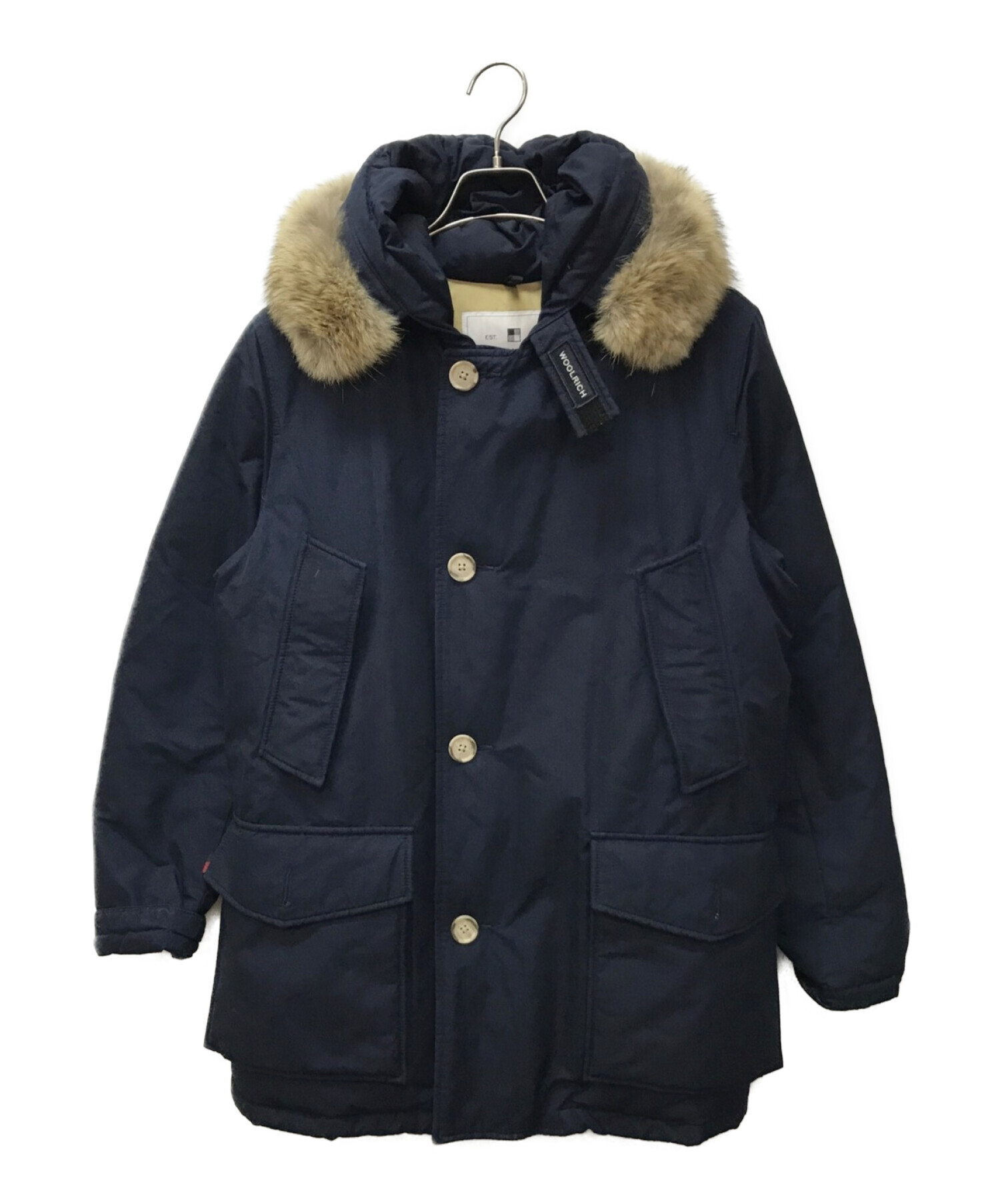 中古・古着通販】WOOLRICH (ウールリッチ) ARCTIC PARKA ML ネイビー