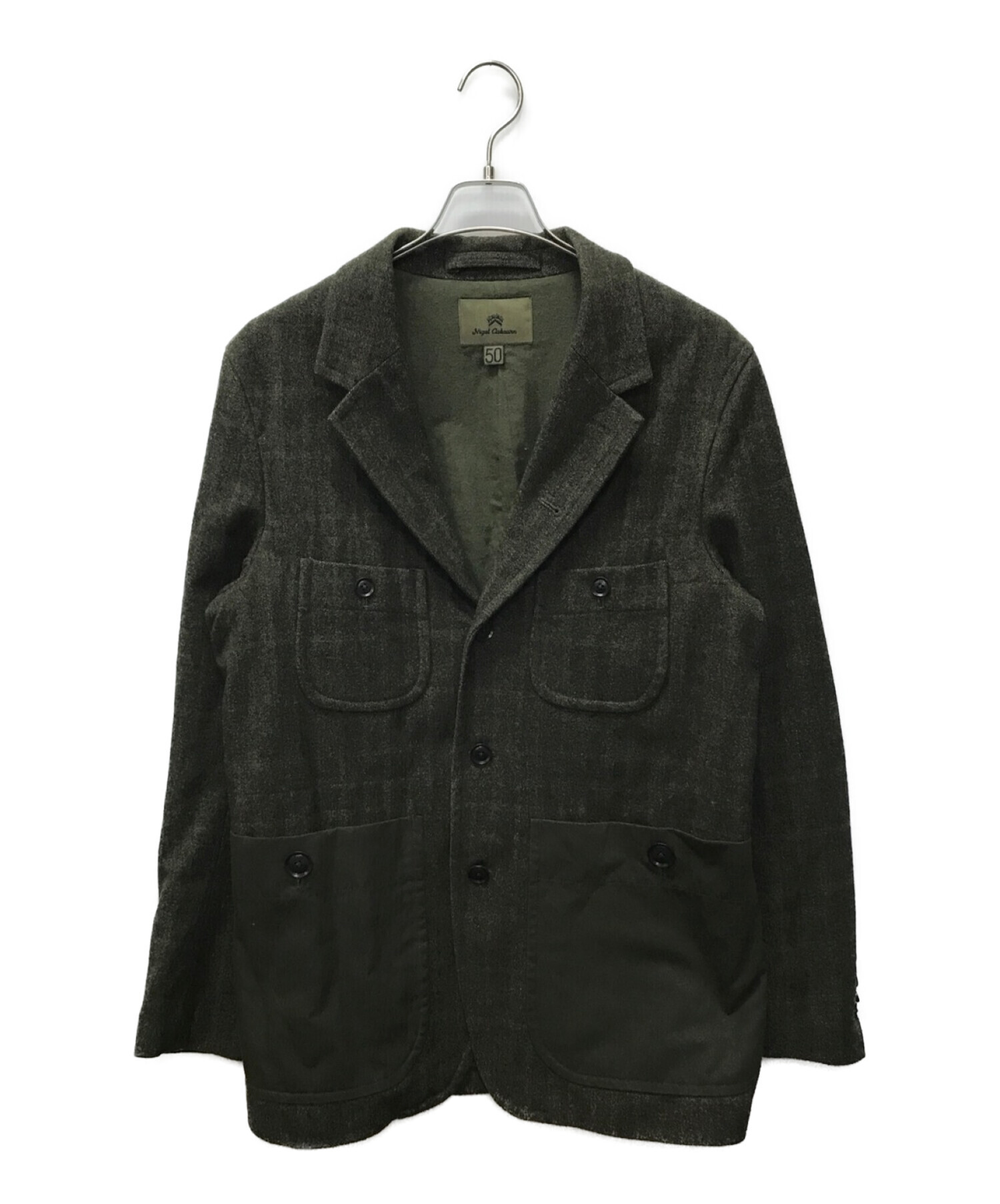 NIGEL CABOURN (ナイジェルケーボン) 1910 FOUR POCKET JACKET グリーン サイズ:50