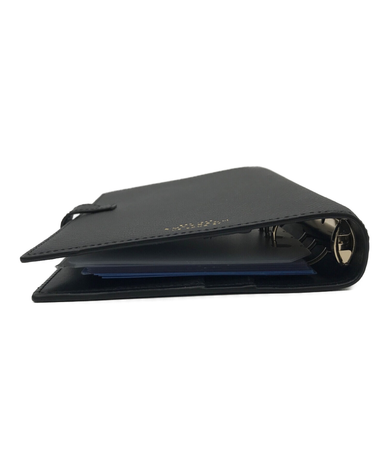 SMYTHSON / Panama Bond システム手帳(black) - 文房具/事務用品