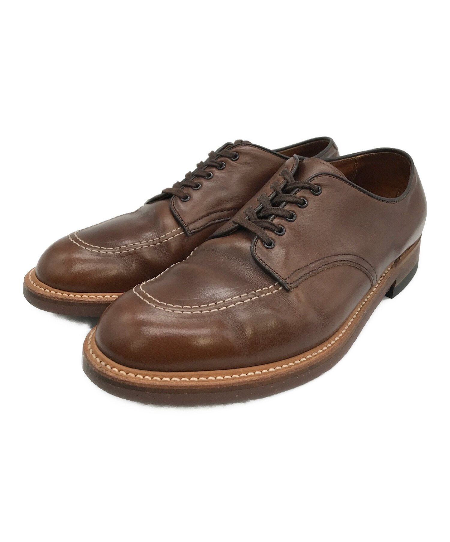 ALDEN (オールデン) 4002 INDY OXFORD ブラウン サイズ:8 1/2D