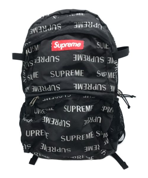 中古・古着通販】SUPREME (シュプリーム) リュック ブラック｜ブランド