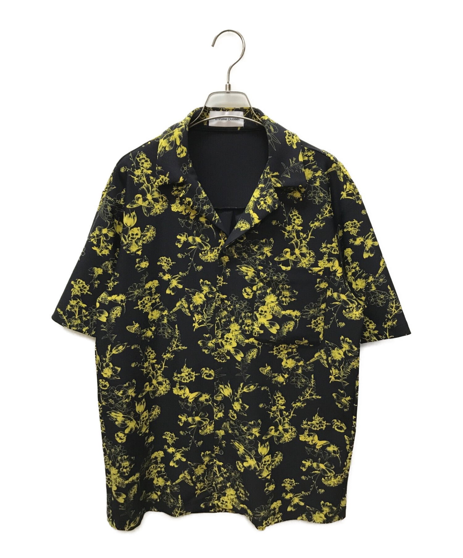 Perfume Closet (パフューム クローゼット) Short Sleeve Shirts/Inspired by If you wanna  イエロー サイズ:Free
