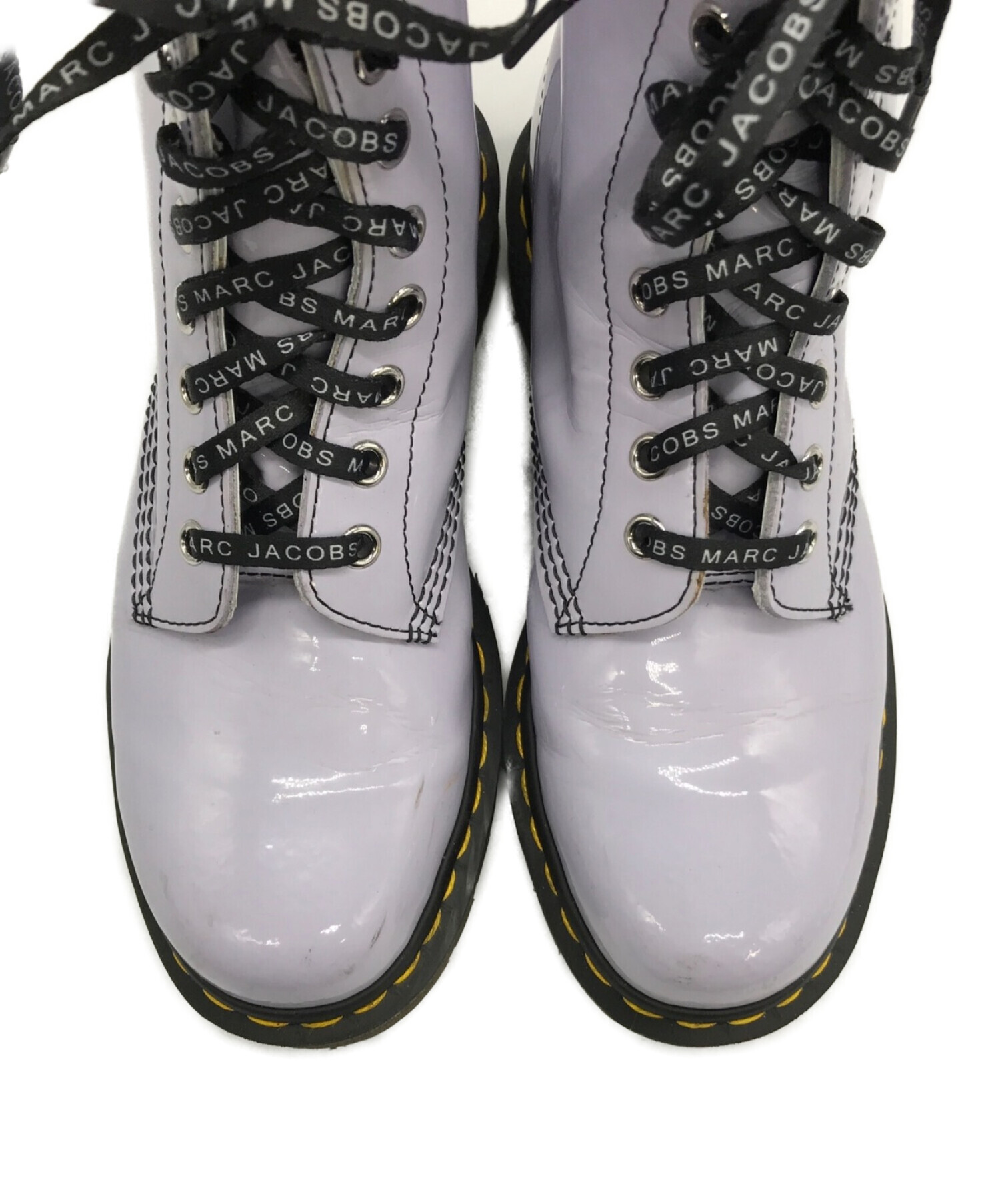 Dr.Martens×MARC JACOBS (ドクターマーチン × マークジェイコブス) ブーツ パープル サイズ:UK6