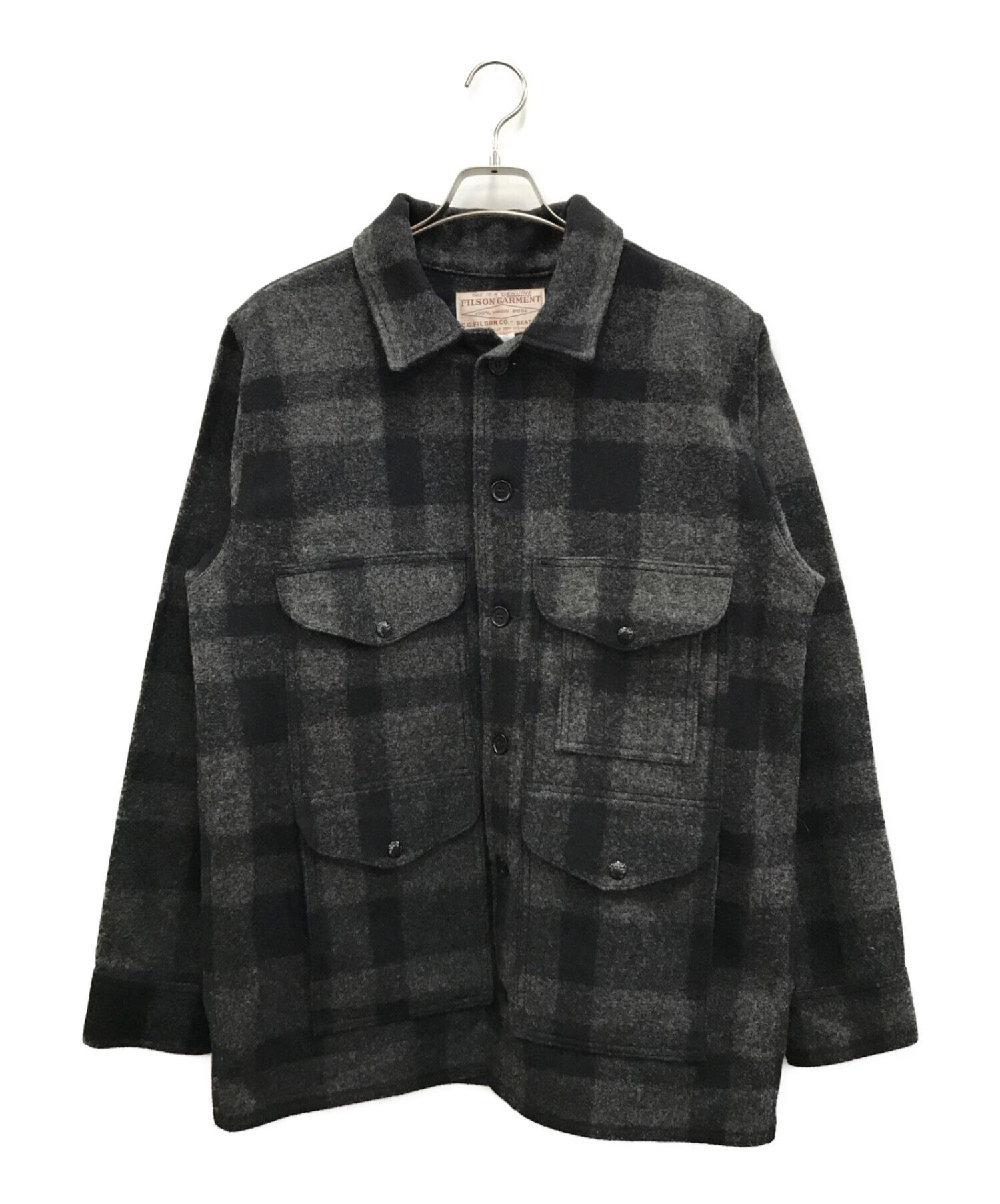 FILSON GARMENT (フィルソンガーメント) マッキーノクルーザージャケット ブラック サイズ:40