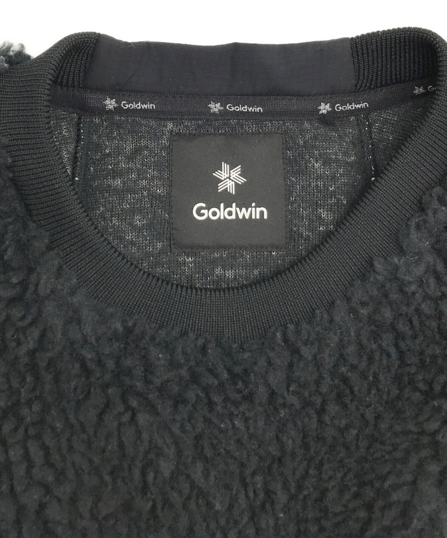 GOLDWIN (ゴールドウイン) Boa Fleece Sweatshirt/ボアフリーススウェットシャツ ブラック サイズ:L