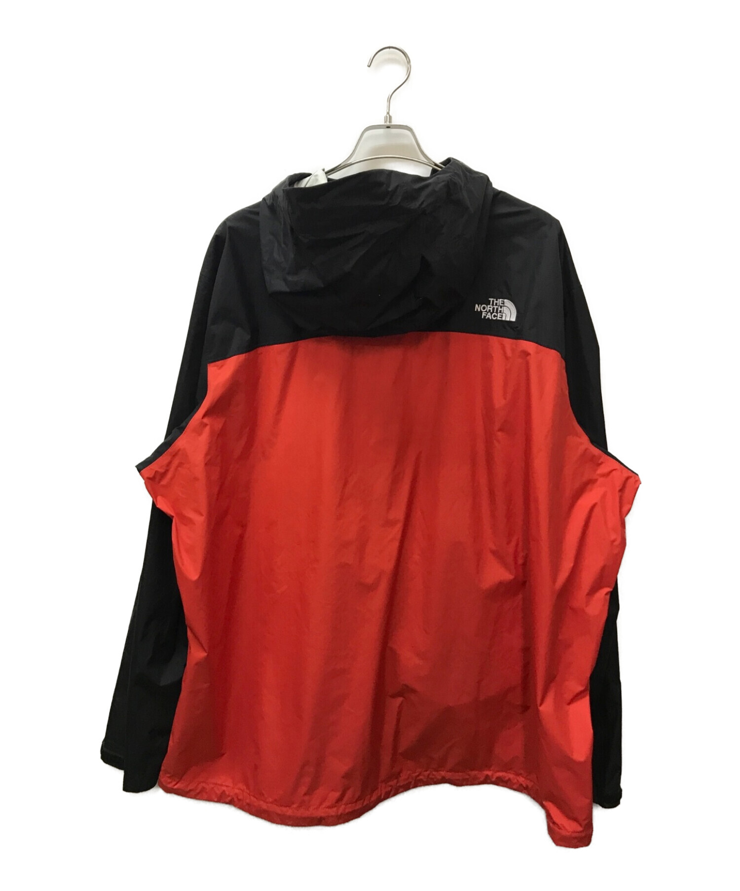 THE NORTH FACE (ザ ノース フェイス) VENTURE 2 JACKET レッド×ブラック サイズ:XXXL