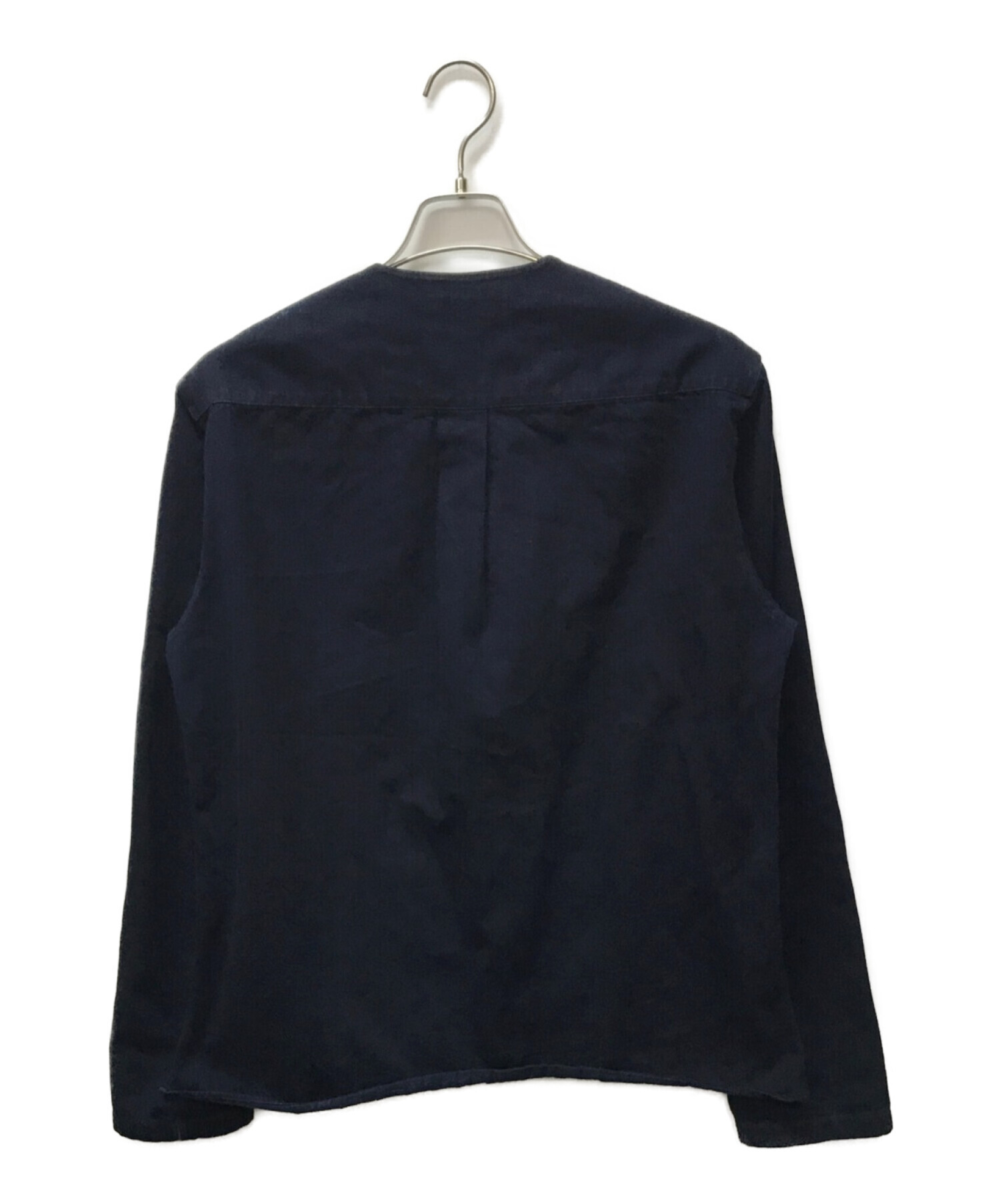 中古・古着通販】LEMAIRE (ルメール) V-Neck Collar Shirt Denim ...