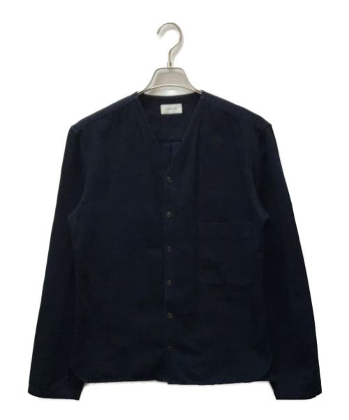 47cm中古・古着通販】LEMAIRE (ルメール) V-Neck Collar Shirt Denim ...