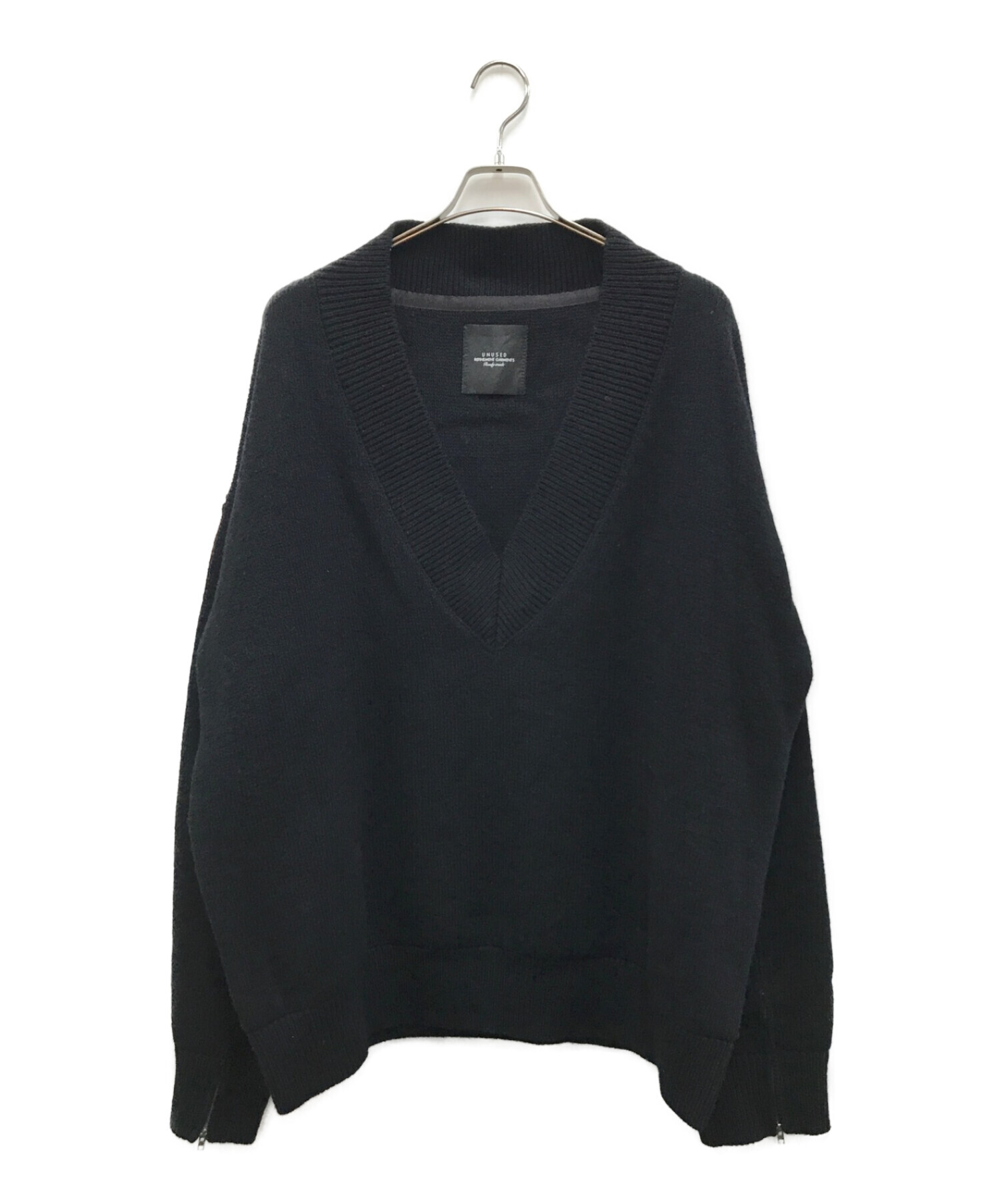 UNUSED V-neck knit サイズ1 www.krzysztofbialy.com