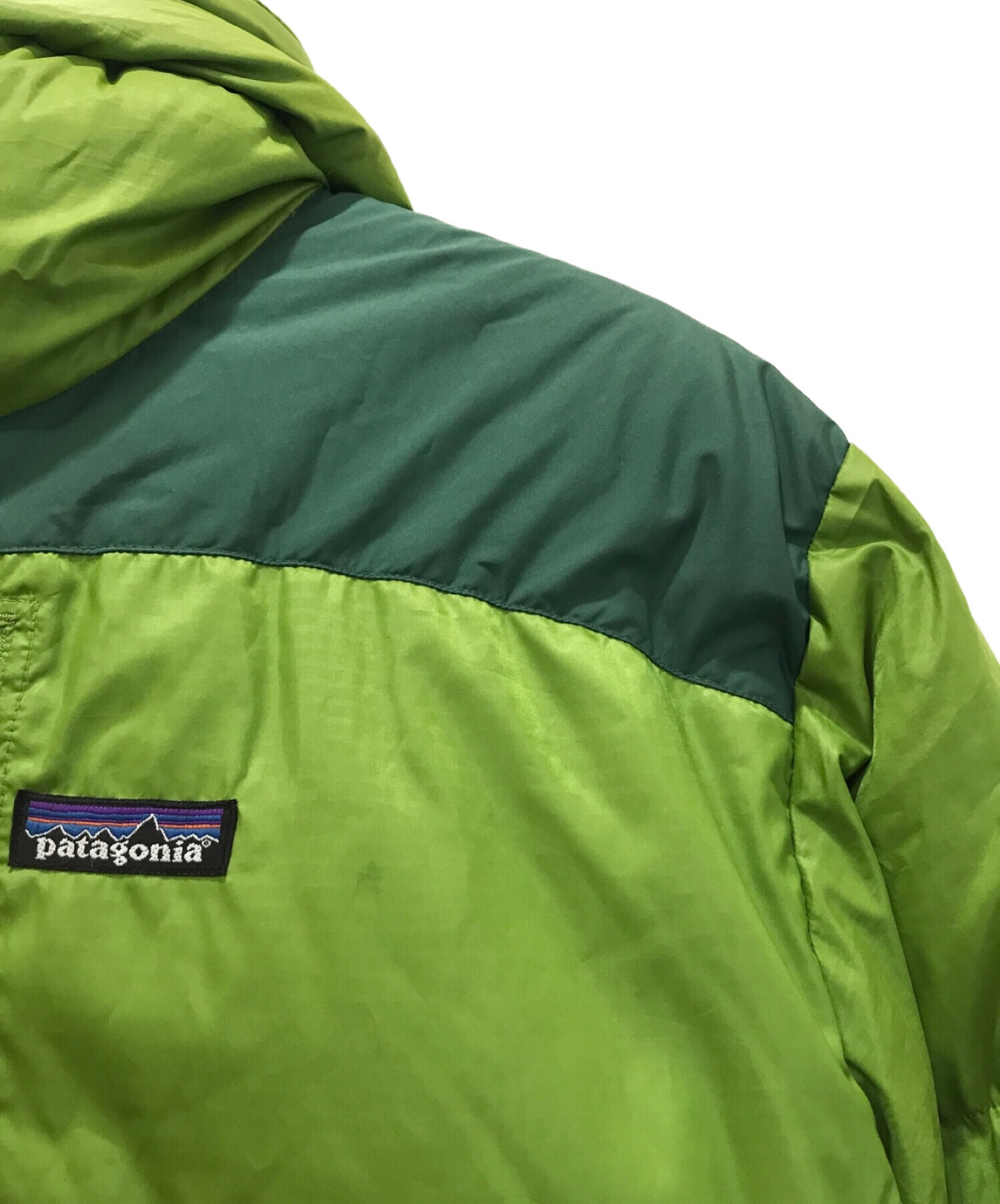 patagonia btu jacket パタゴニア 珍品 グリーン M - ダウンジャケット