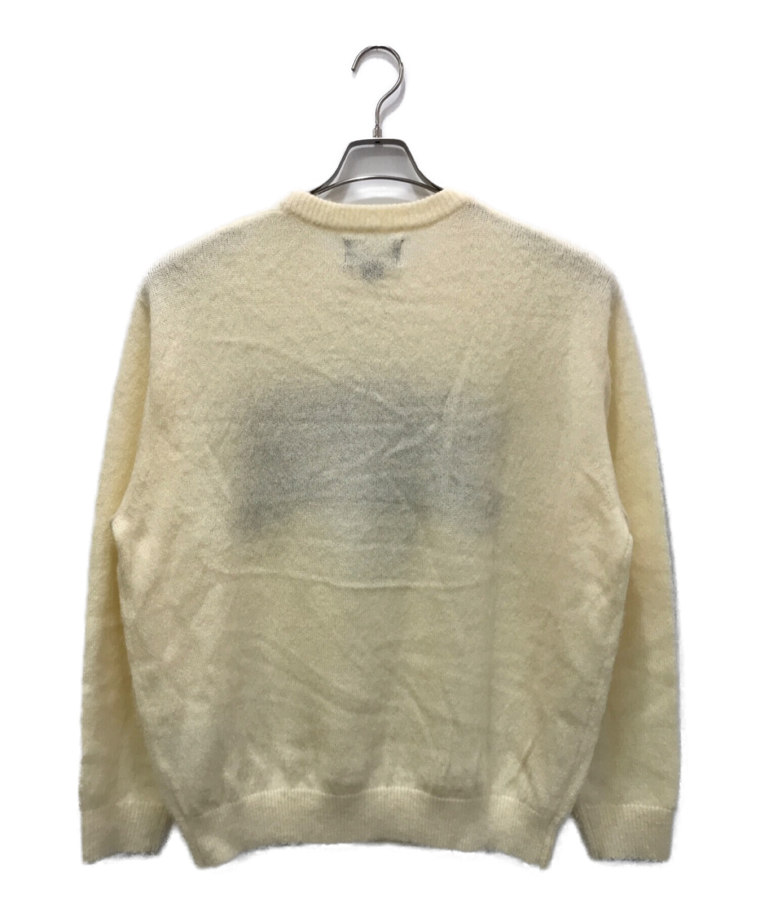 thisisneverthat (ディスイズネバーザット) T.S.N. HEART SWEATER/クルーネックニット ベージュ サイズ:M