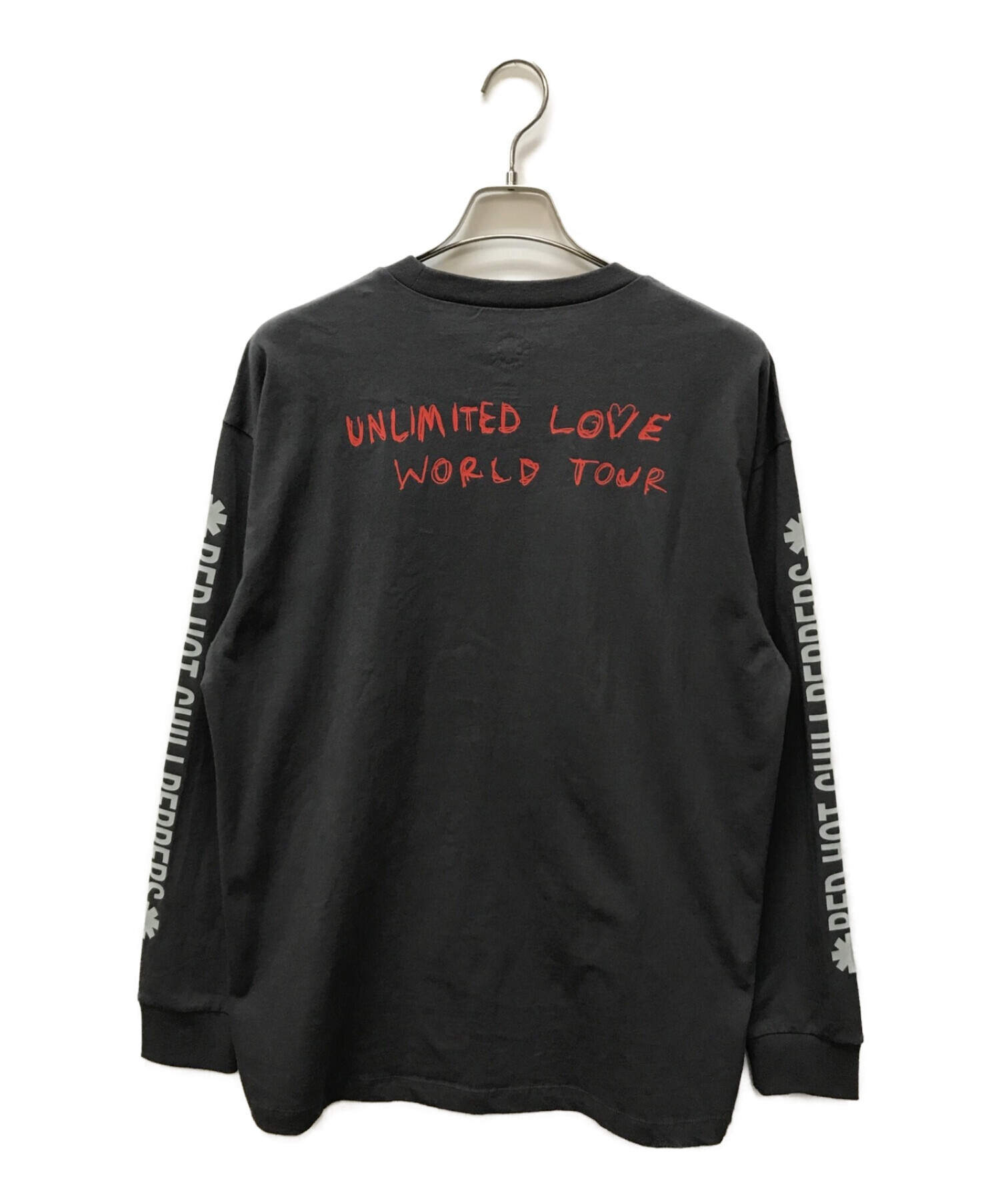 RED HOT CHILI PEPPERS (レッドホットチリペッパーズ) 2023 LIMITED LOVE TOUR/ロングスリーブツアーTシャツ  グレー サイズ:M