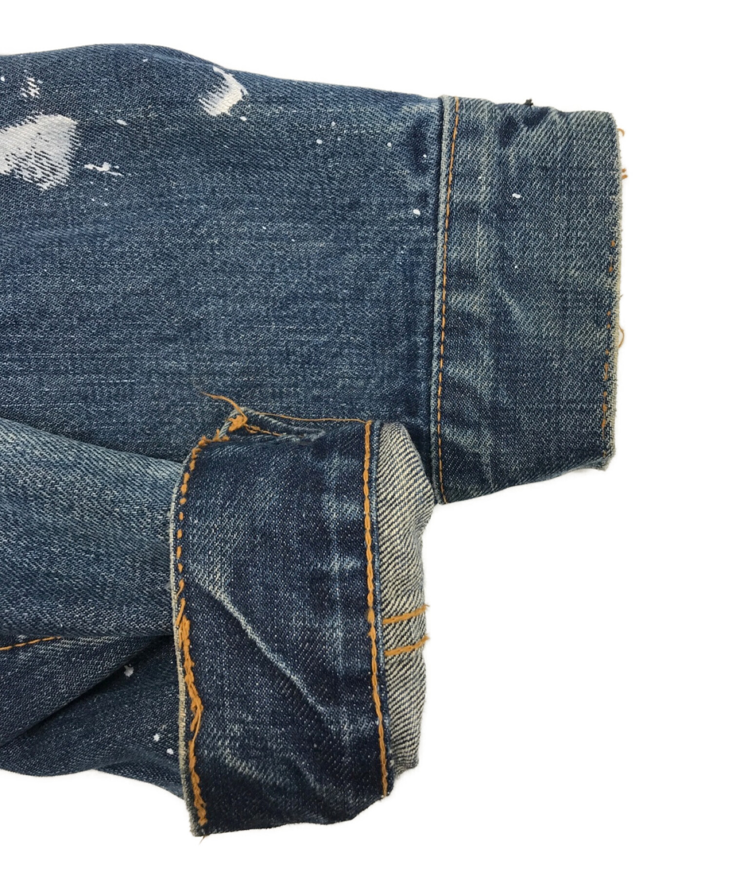 中古・古着通販】LEVI'S (リーバイス) ペイント加工デニムジャケット