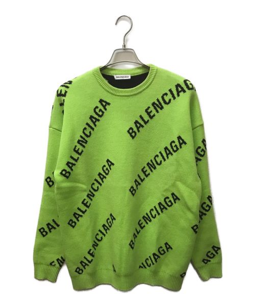 中古・古着通販】BALENCIAGA (バレンシアガ) Logo-embroidered sweater