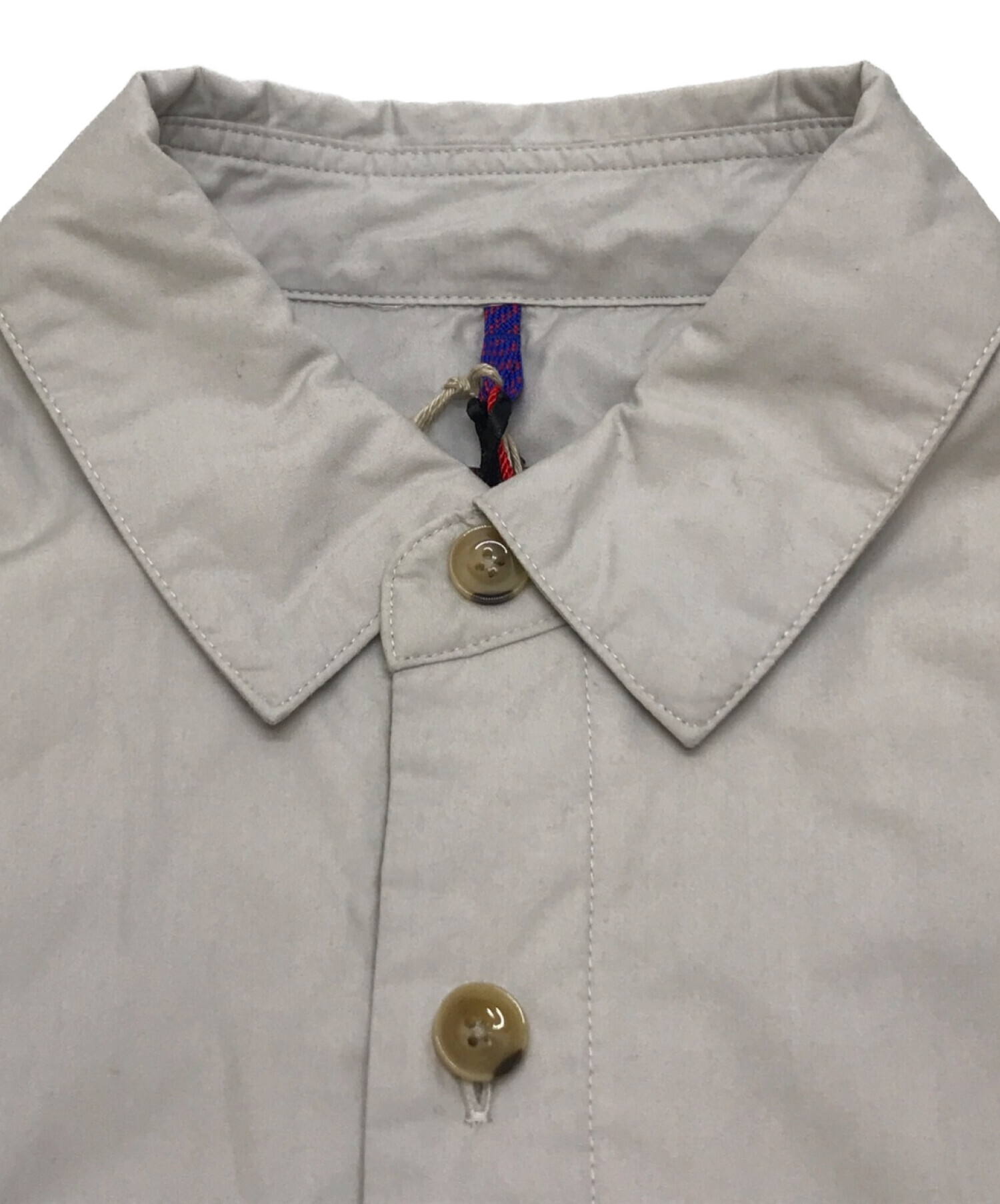 STEVEN ALAN×Yeti (スティーブンアラン×イエティ) THINDOWN SHIRTS JACKET グレー サイズ:M 未使用品