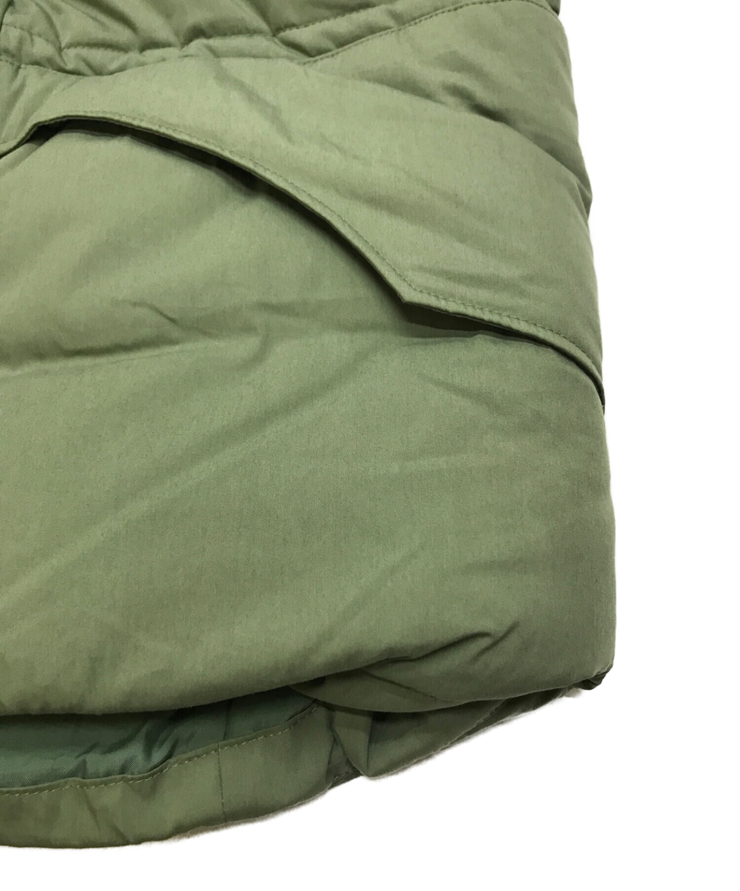 nonnative (ノンネイティブ) HIKER DOWN VEST C/N TYPEWRITER ダウンベスト オリーブ サイズ:1 未使用品