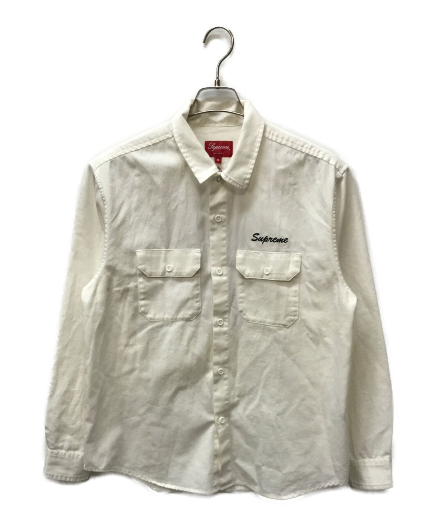 中古・古着通販】Supreme (シュプリーム) Mary Work Shirt ホワイト