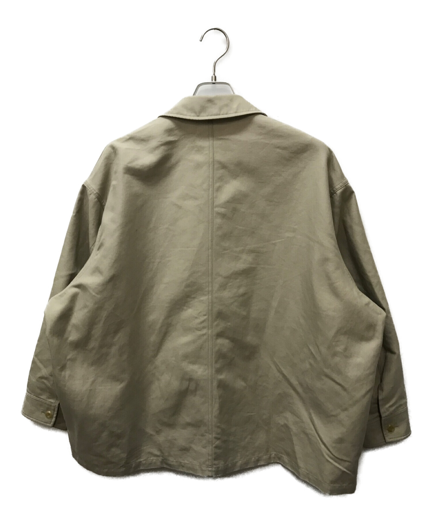 Graphpaper (グラフペーパー) Double Plain Weave Jacket ベージュ サイズ:S