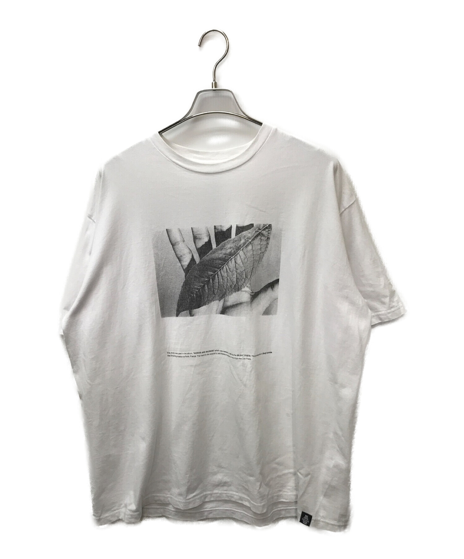 Graphpaper (グラフペーパー) POET MEETS DUBWISE for GP Oversized Tee ホワイト サイズ:F