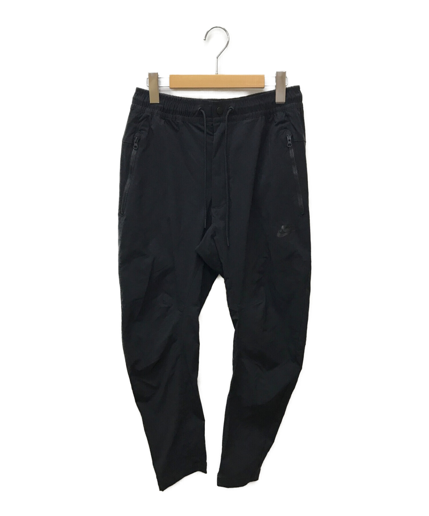 中古・古着通販】NIKE (ナイキ) WOVEN STMT STREET PANTS ブラック