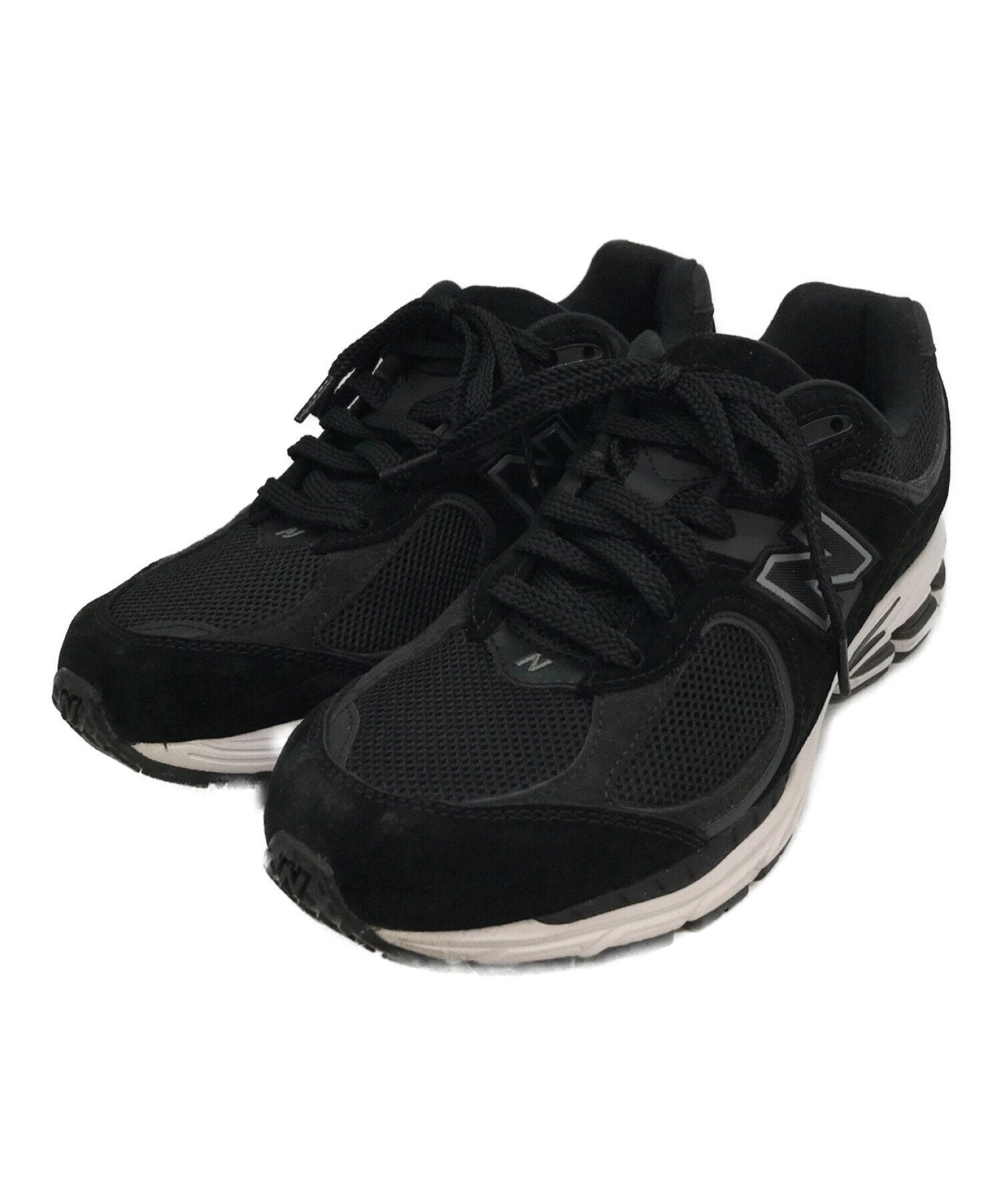 NEW BALANCE (ニューバランス) M2002RBK ローカットスニーカー ブラック サイズ:26.5