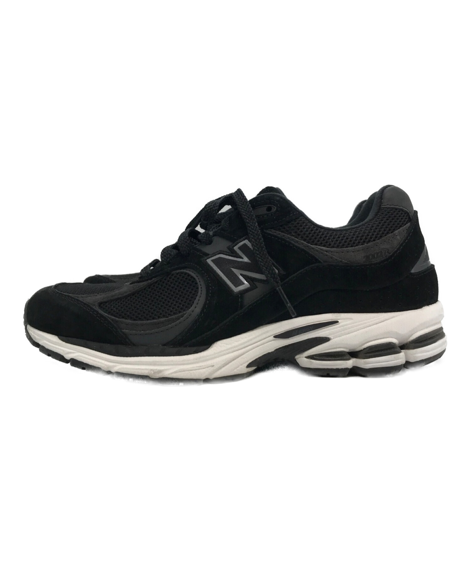 NEW BALANCE (ニューバランス) M2002RBK ローカットスニーカー ブラック サイズ:26.5