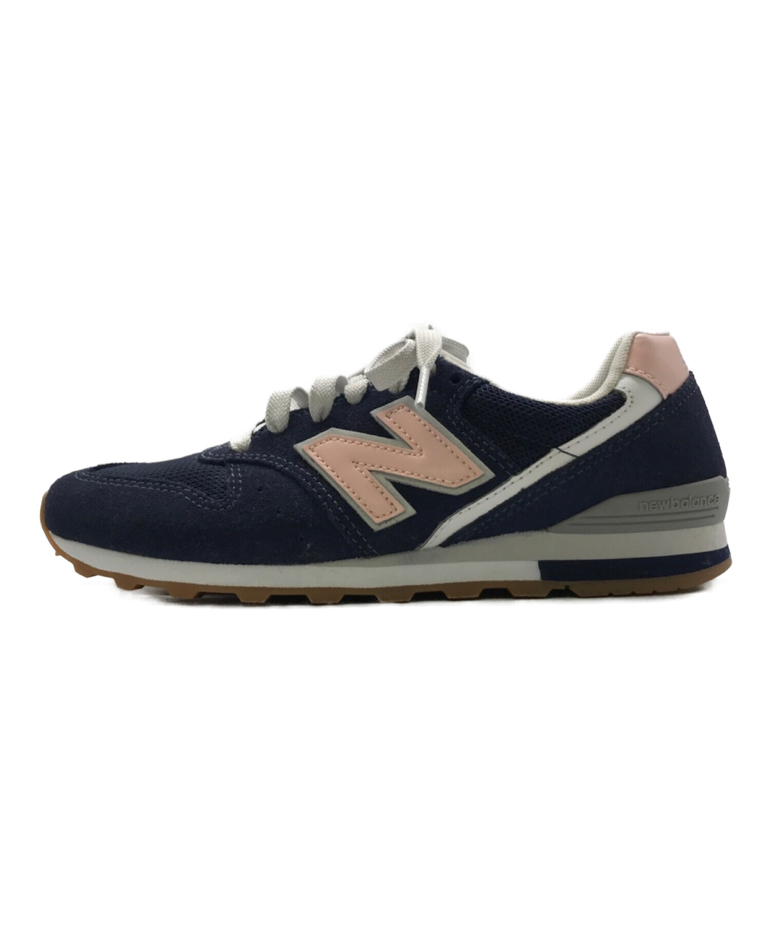 NEW BALANCE (ニューバランス) WL996RC2 ネイビー×ピンク サイズ:23