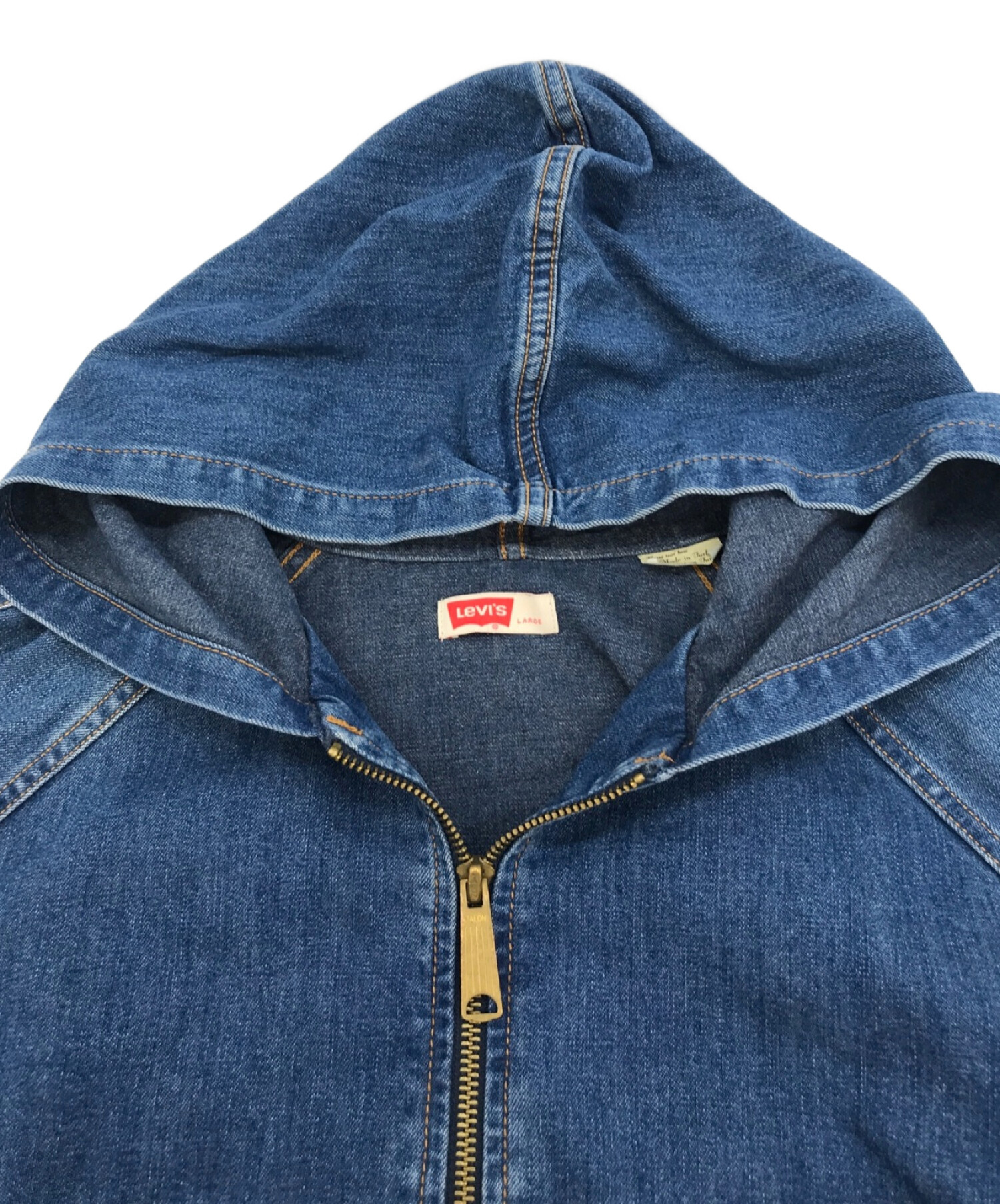 LEVI'S VINTAGE CLOTHING (リーバイスヴィンテージクロージング) ORANGE TAB フーデッド ジャケット インディゴ  サイズ:L