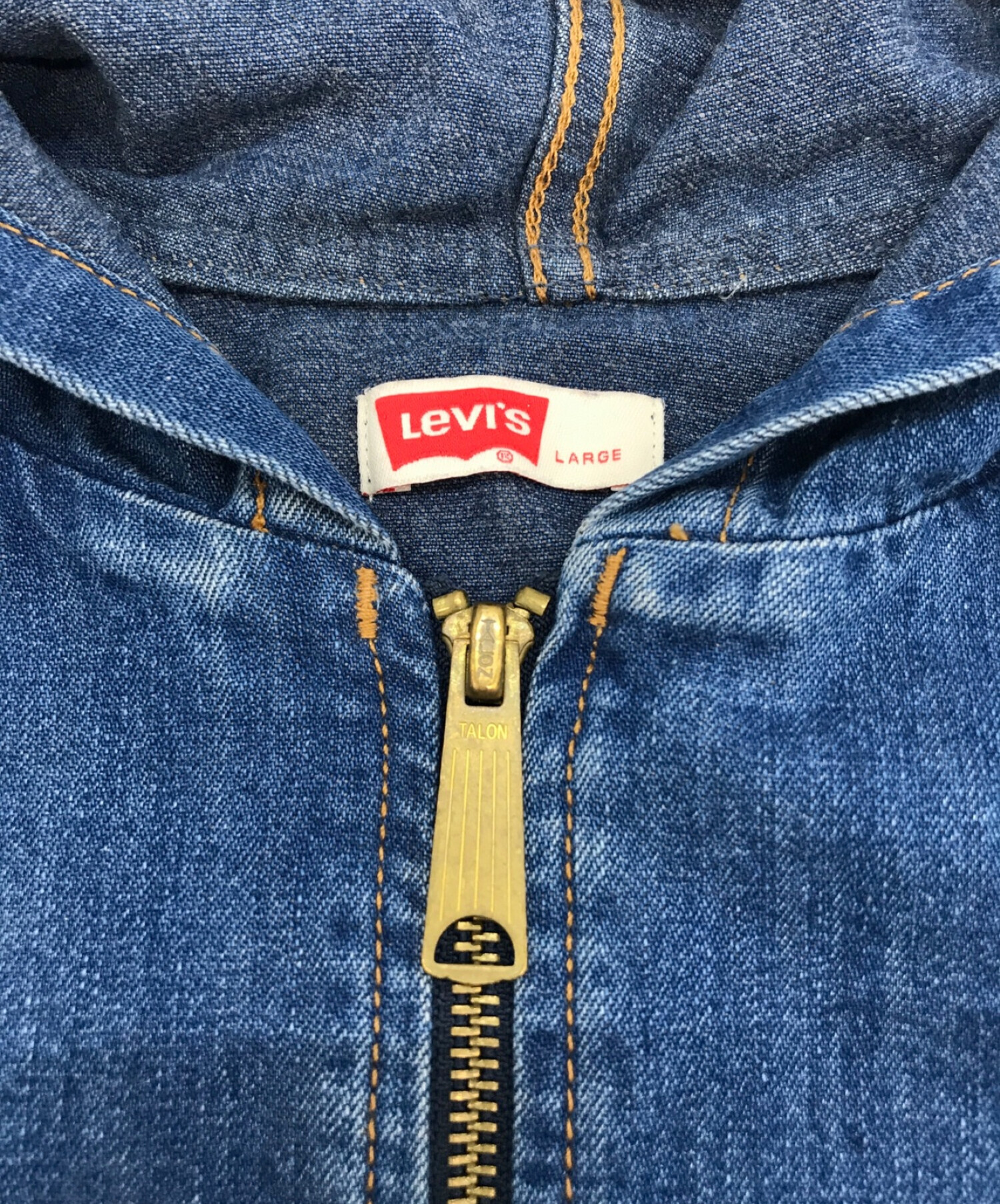 LEVI'S VINTAGE CLOTHING (リーバイスヴィンテージクロージング) ORANGE TAB フーデッド ジャケット インディゴ  サイズ:L