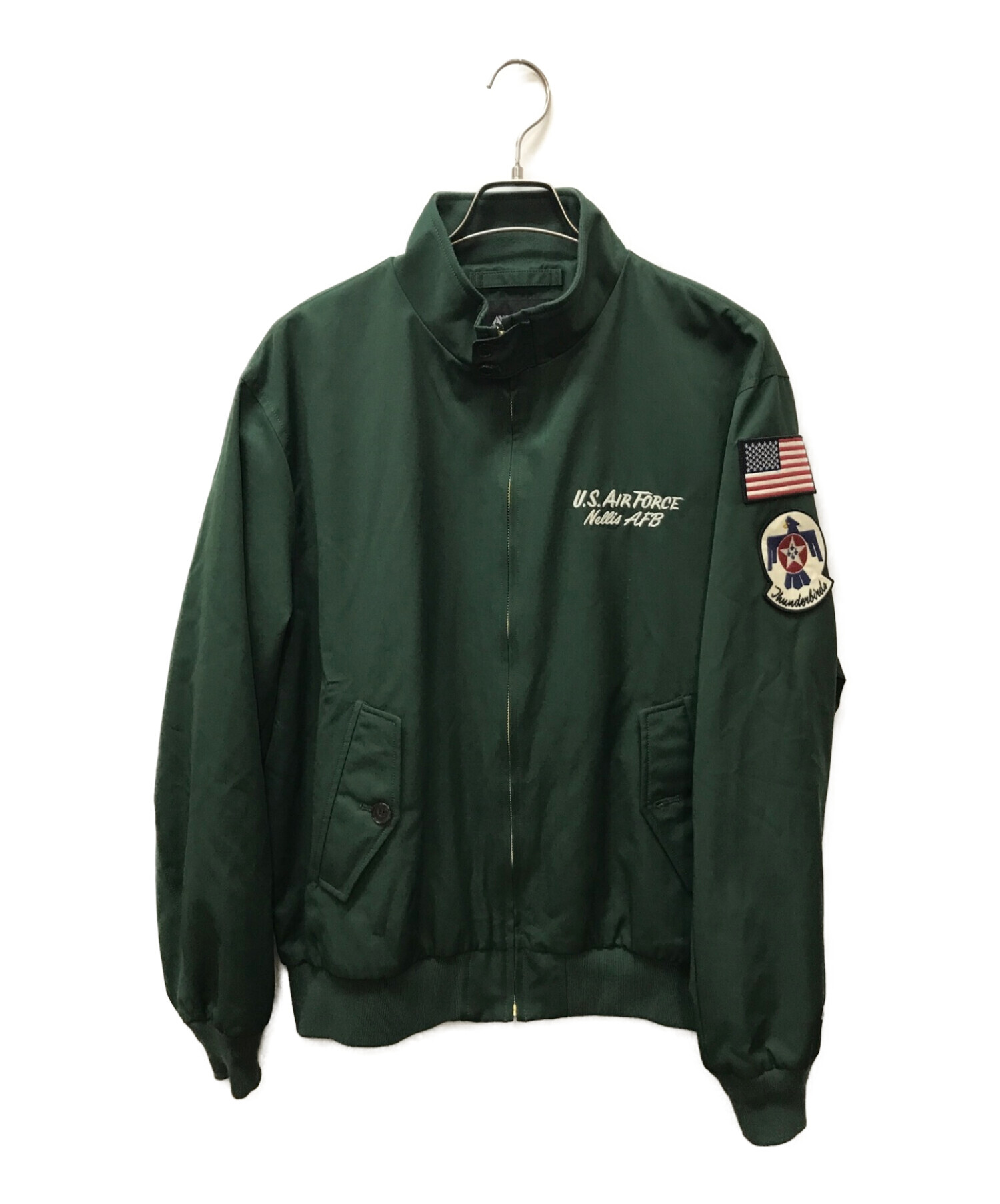 AVIREX (アヴィレックス) G9 MOD USAF THUNDERBIRDS ジャケット カーキ サイズ:2XL