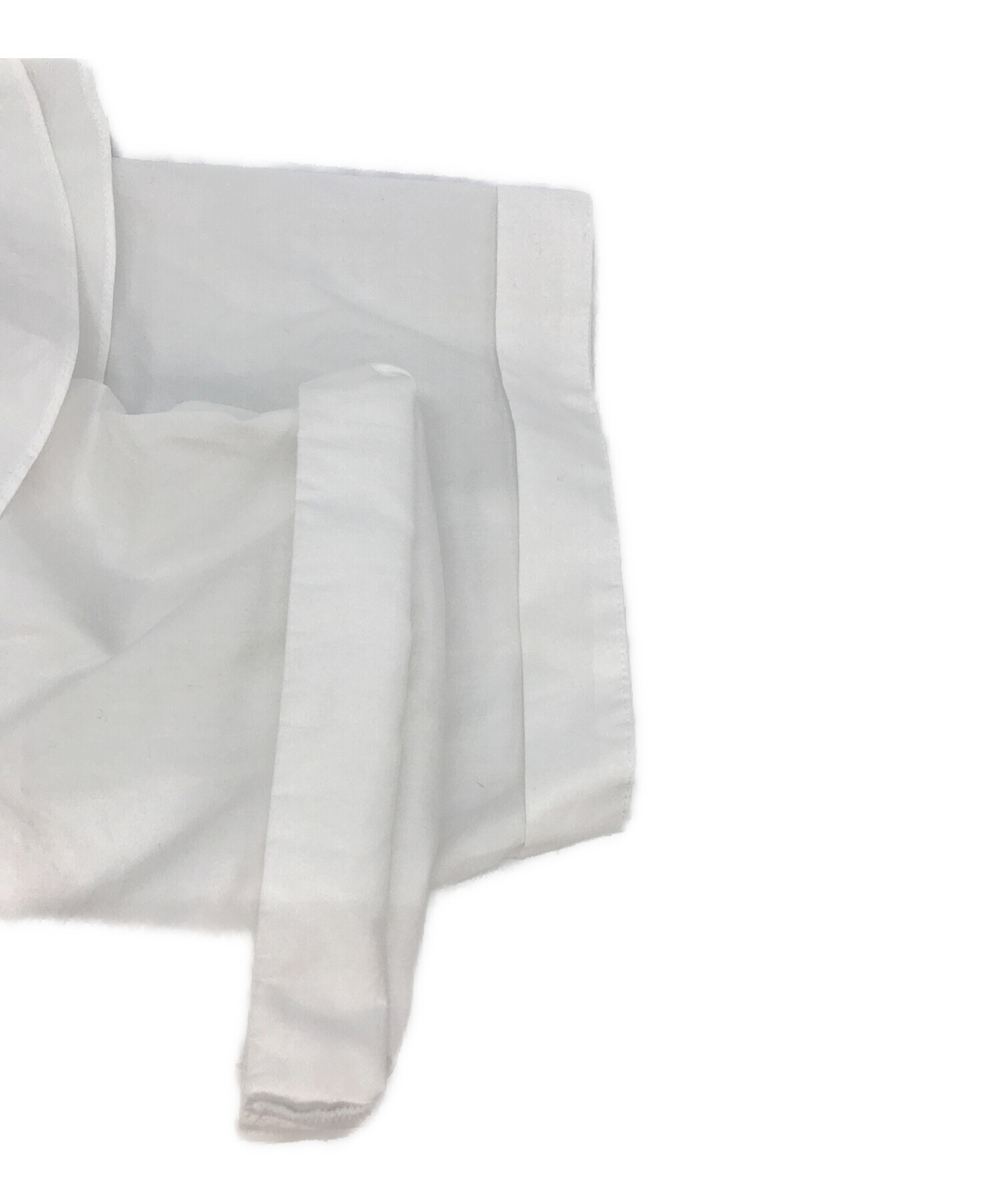 CADUNE (カデュネ) フリルバンドカラーシャツ ホワイト サイズ:36