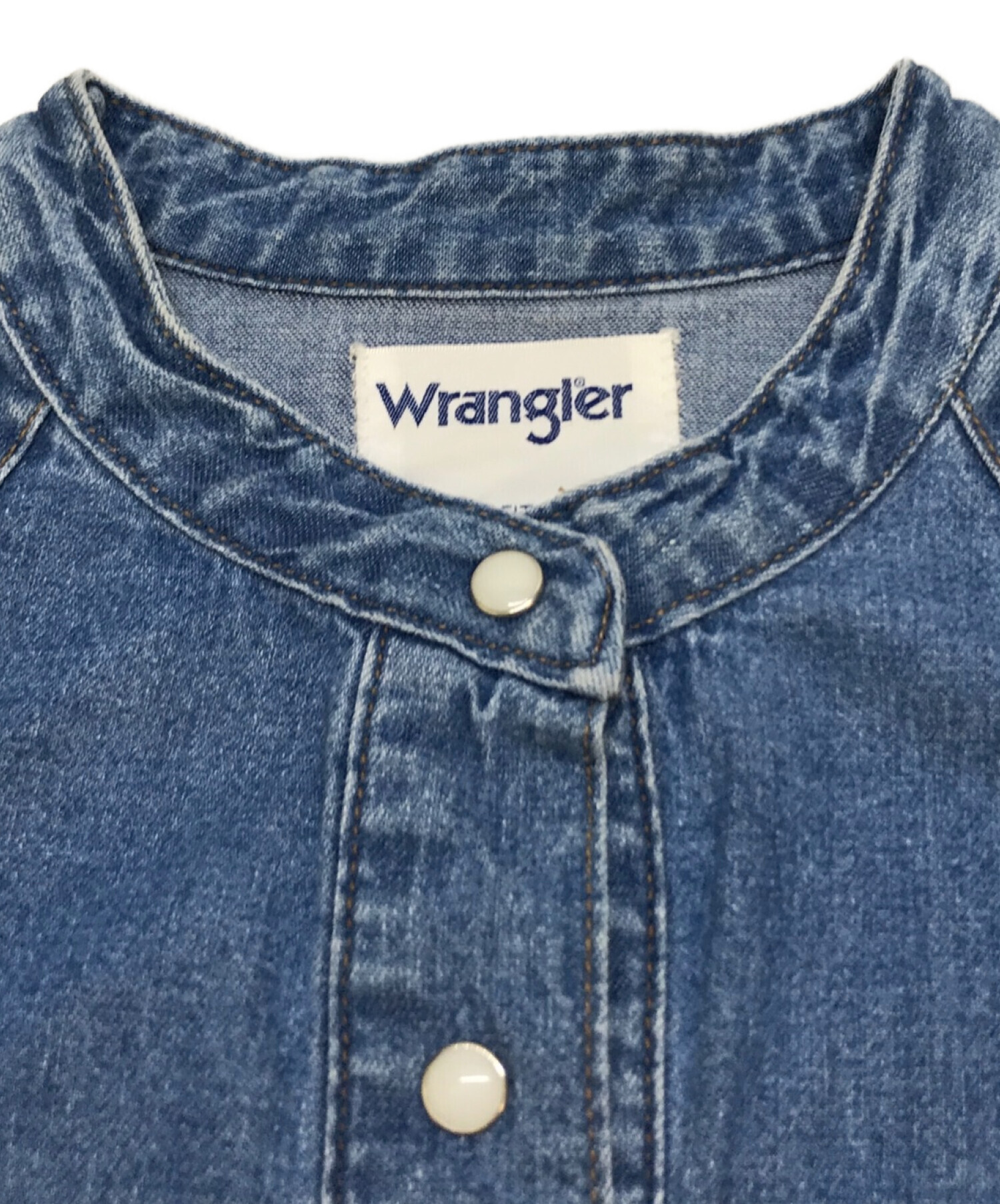 中古・古着通販】Wrangler (ラングラー) 別注ウエスタンデニム