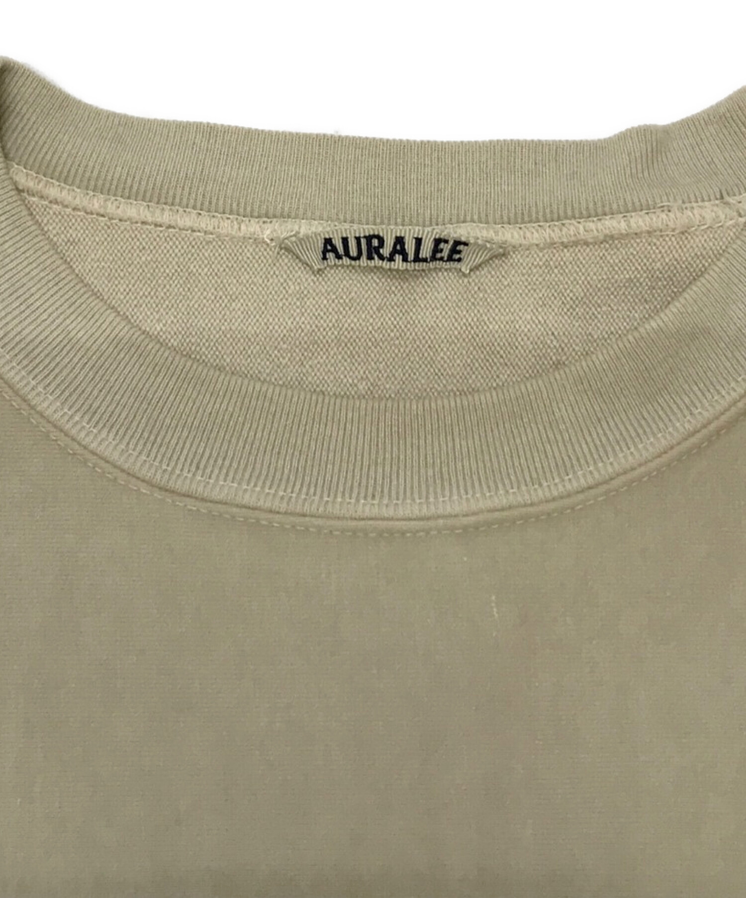 AURALEE (オーラリー) SUPER MILLED SWEAT ベージュ サイズ:SIZE 4