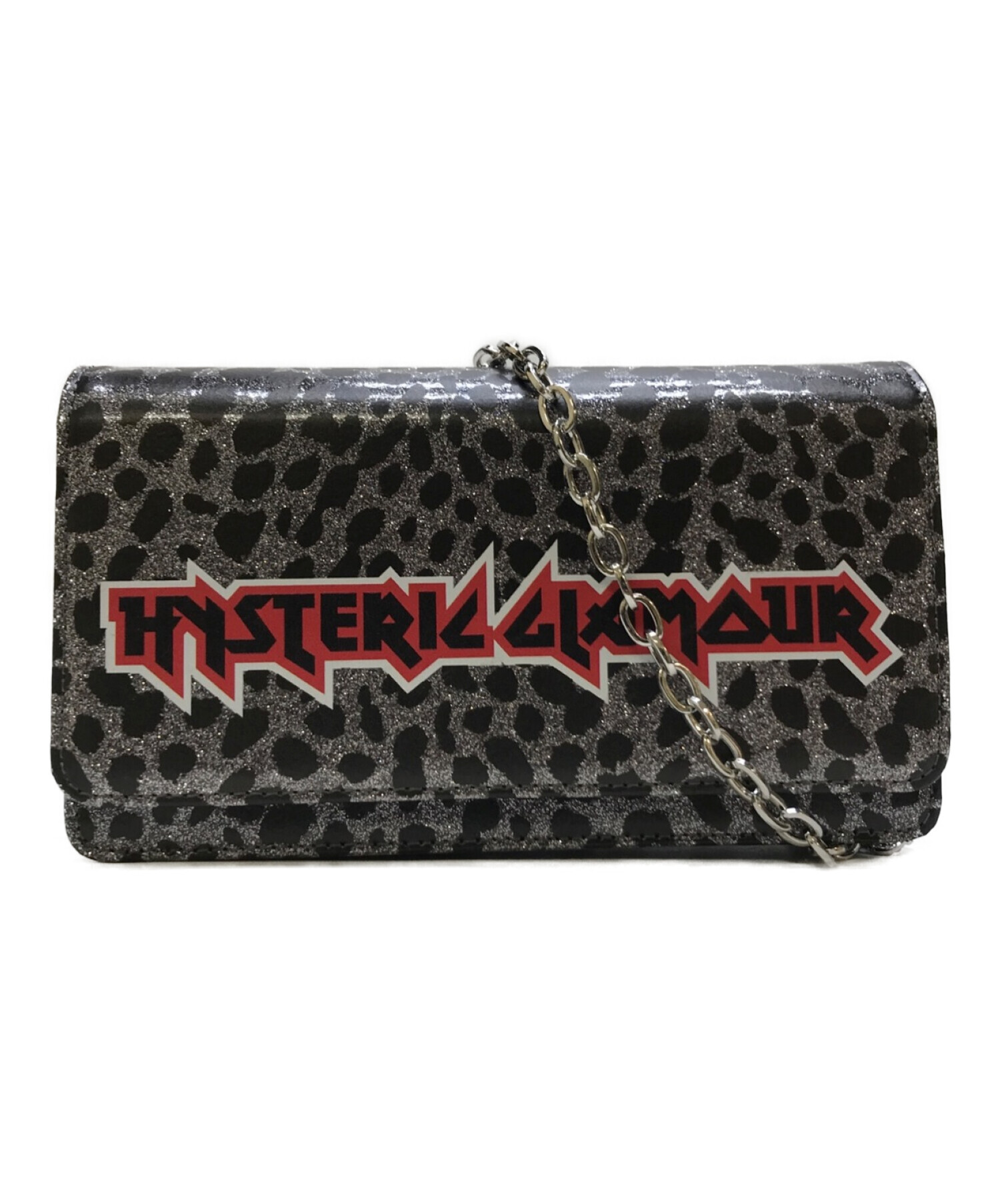 Hysteric Glamour (ヒステリックグラマー) CHEETAH柄 ミニショルダーバッグ シルバー