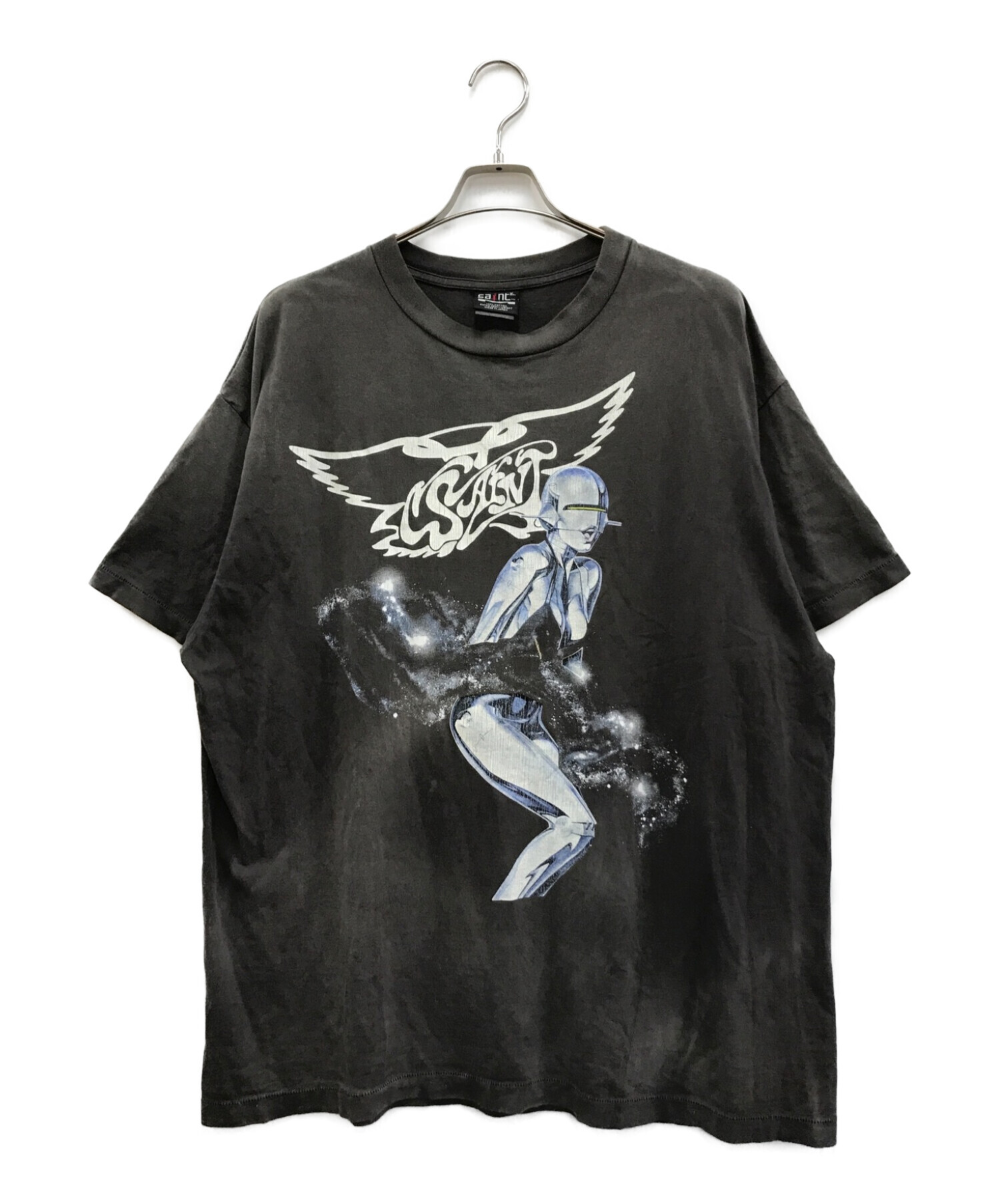 SAINT MICHAEL (セントマイケル) SS TEE SORAYAMA グレー サイズ:XXL