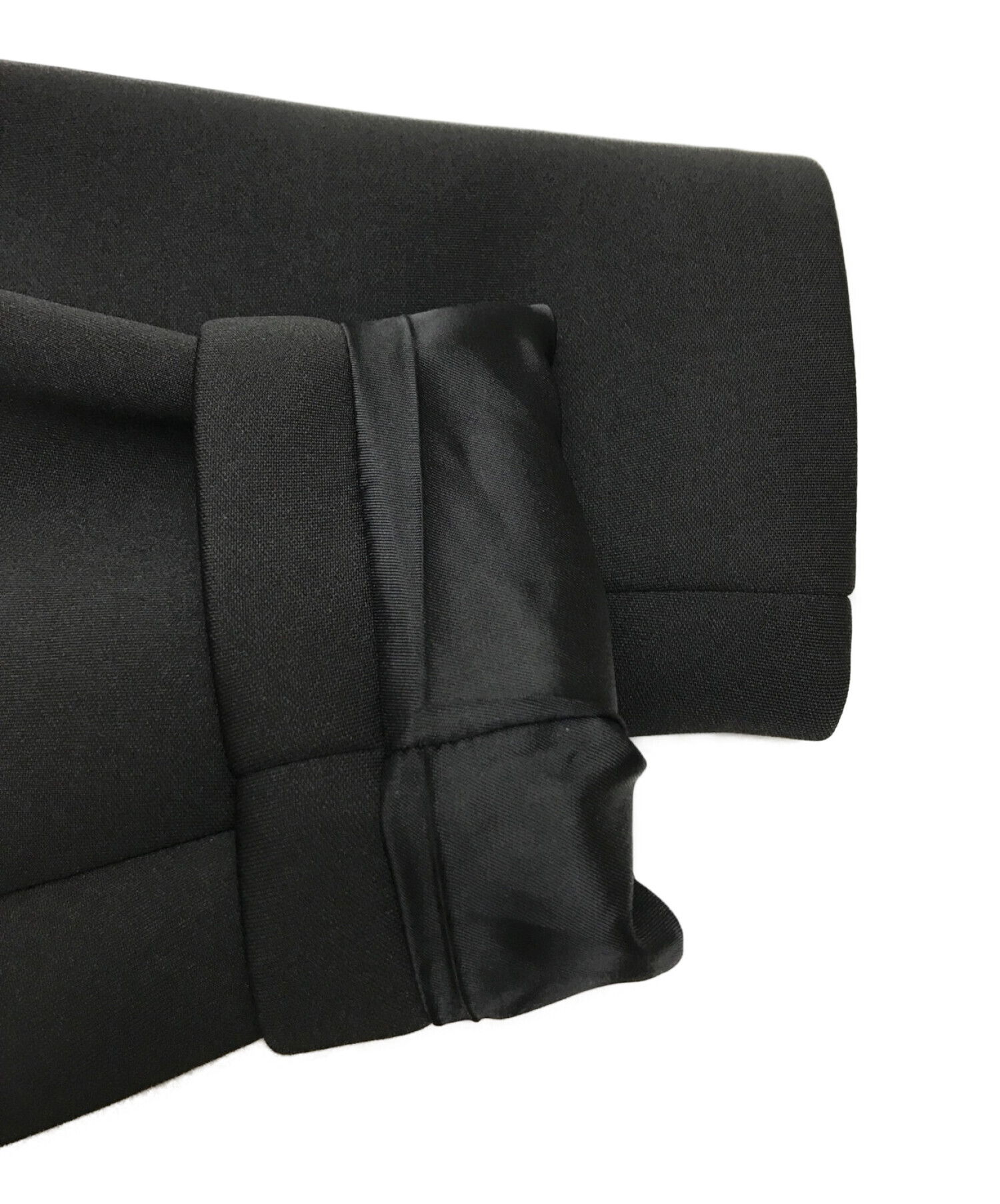 AMeLIE (アメリ) CARDBOARD FLARE DRESS COAT ブラック サイズ:M