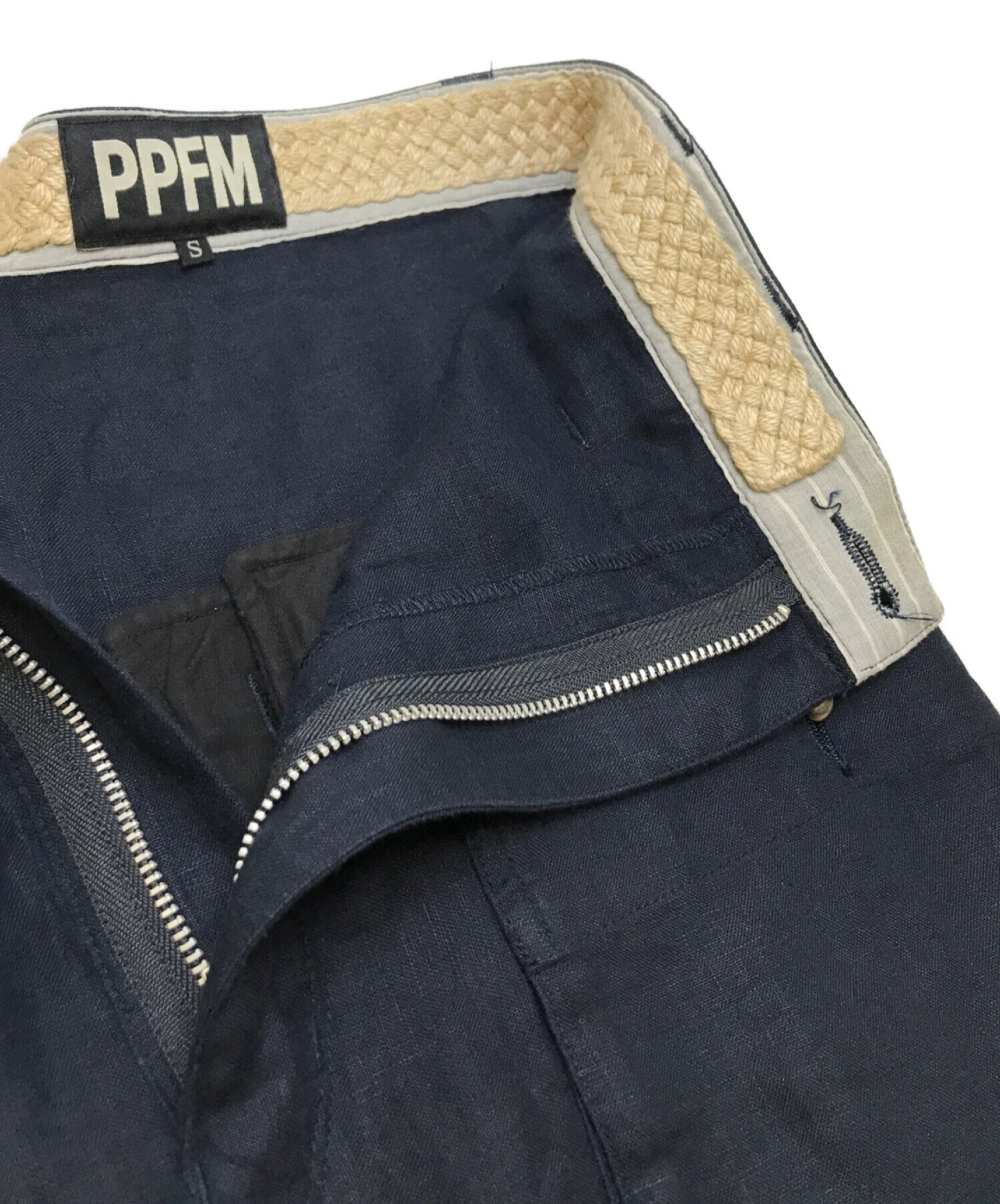 中古・古着通販】PPFM (ピーピーエフエム) リネンサルエルパンツ