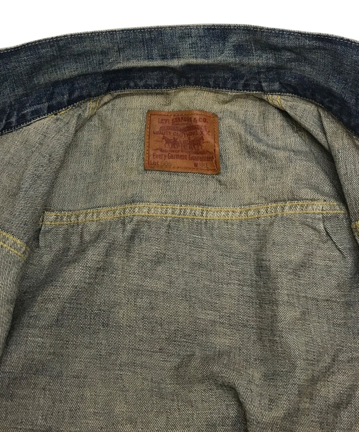 LEVI'S (リーバイス) 1st 506XX復刻デニムジャケット インディゴ サイズ:38