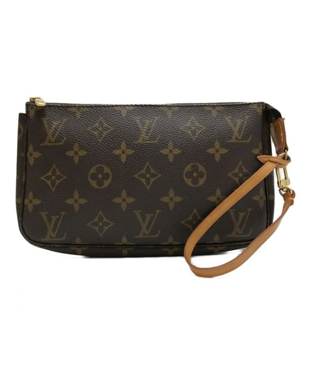 中古・古着通販】LOUIS VUITTON (ルイ ヴィトン) ポシェット アクセソワール アクセサリーポーチ ブラウン｜ブランド・古着通販  トレファク公式【TREFAC FASHION】スマホサイト