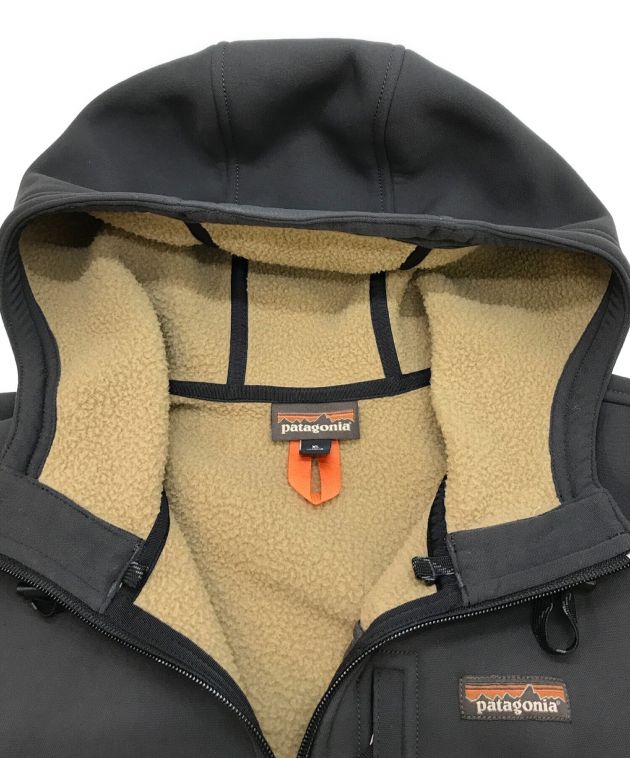 Patagonia (パタゴニア) Burly Man Hooded Jacket グレー サイズ:XL