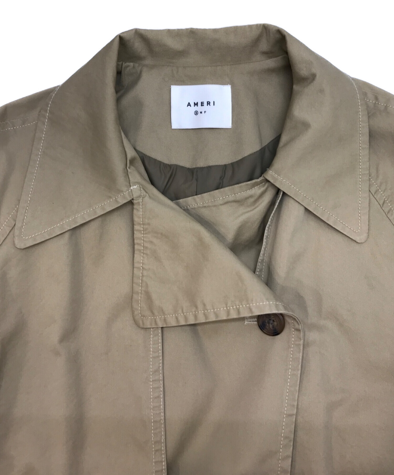 中古・古着通販】Ameri (アメリ) THINDOWN TRENCH COAT シンダウン