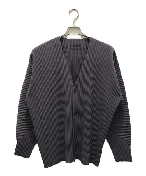 HOMME PLISSE ISSEY MIYAKE カーディガン パープル-