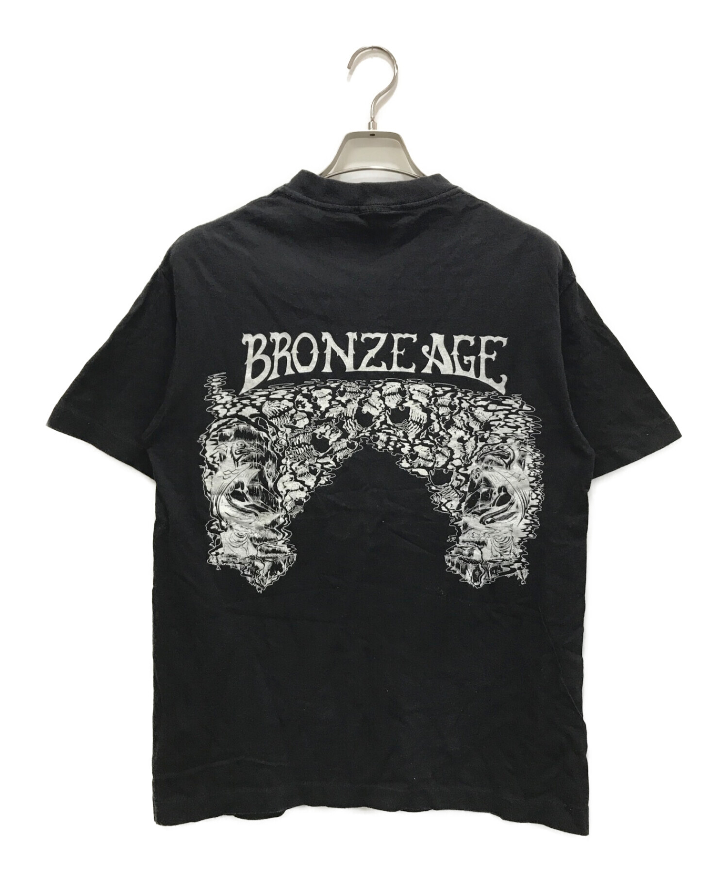 BRONZE AGE (ブロンズエイジ) プリントTシャツ ブラック サイズ:不明（実寸参照）