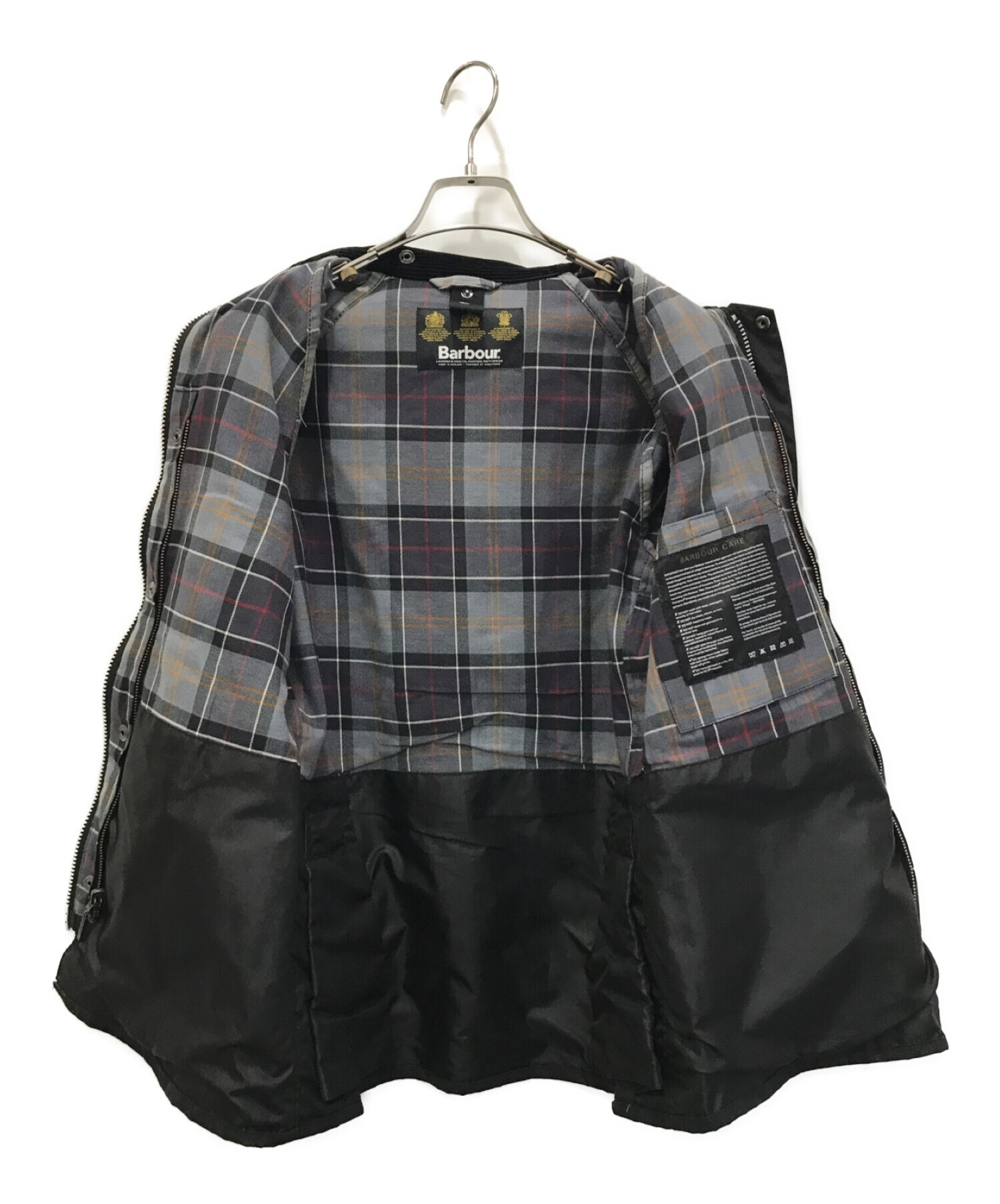 Barbour (バブアー) ボアライナー付きSL BEDALEジャケット ブラック サイズ:34