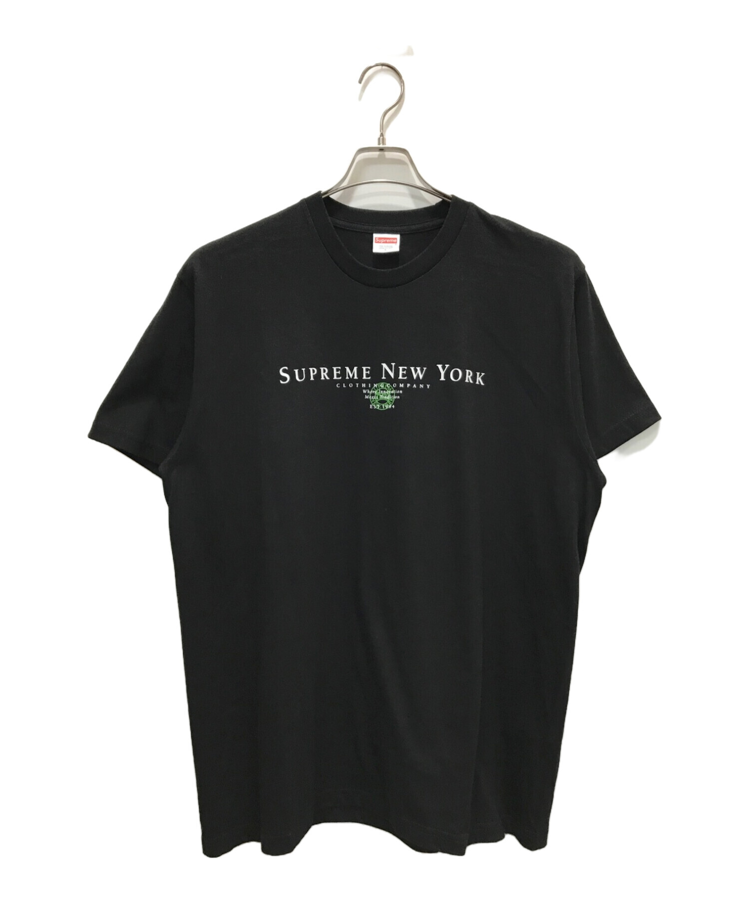 超特価お得Supreme Est. 1994 Tee ブラックLサイズシュプリームTシャツ Tシャツ/カットソー(半袖/袖なし)