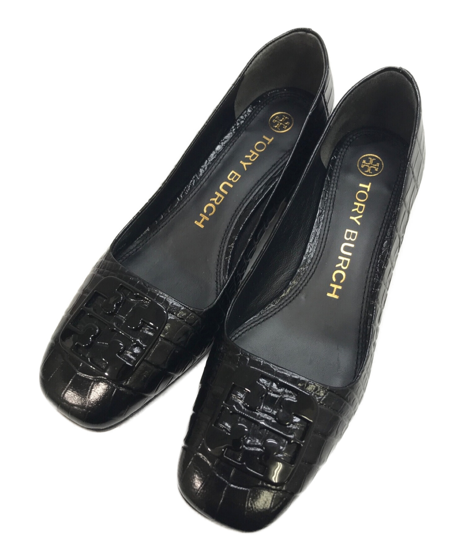 中古・古着通販】TORY BURCH (トリーバーチ) Georgia Pumps ブラック