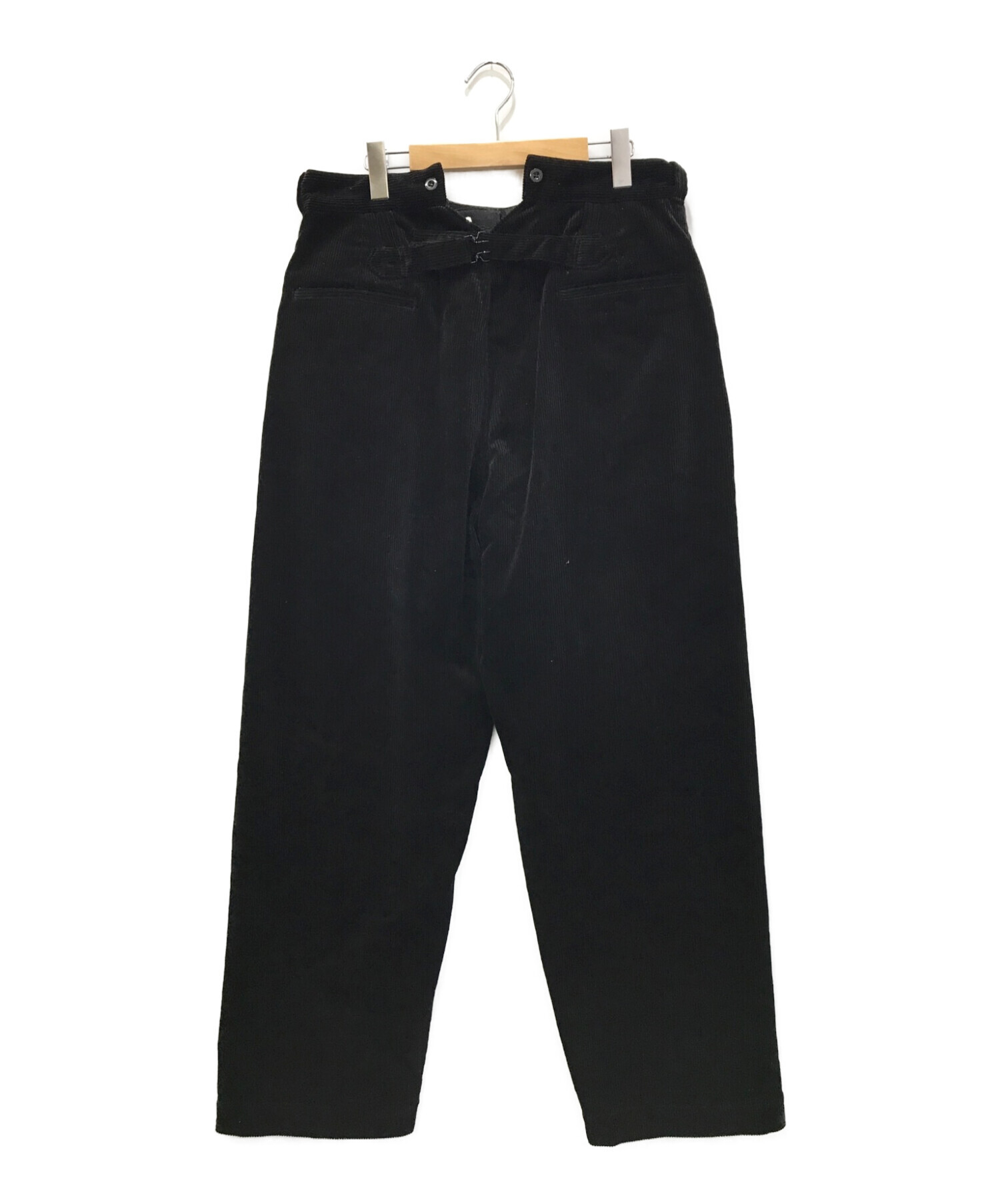 中古・古着通販】leno (リノ) CORDUROY BUCKLE BACK TROUSERS ...