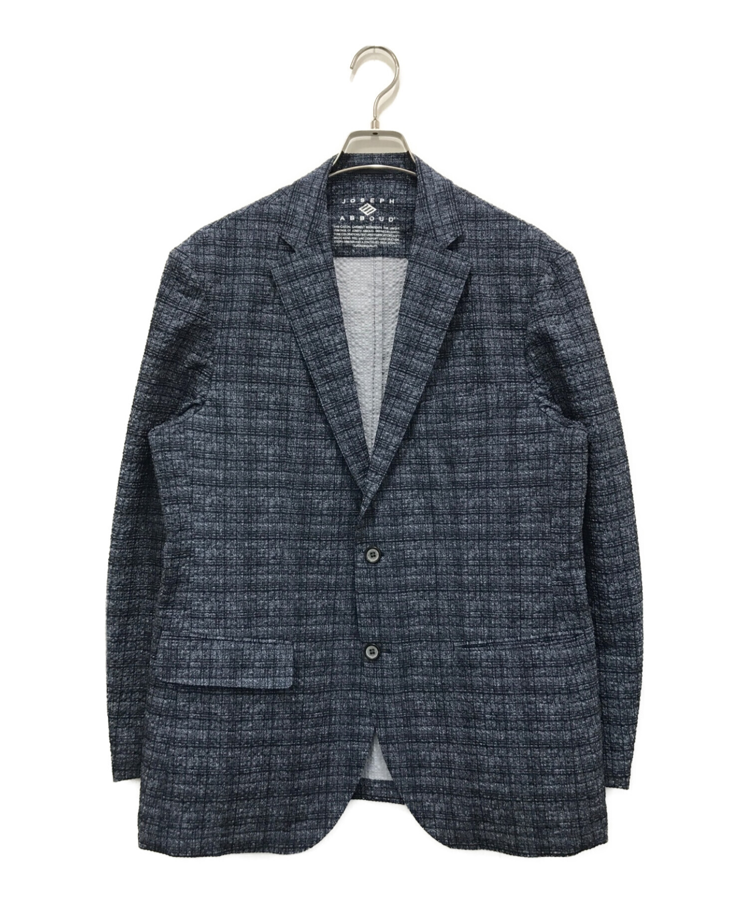 美品】JOSEPH ABBOUD ジョセフアブード ジャケット素材ポリエステル100 ...