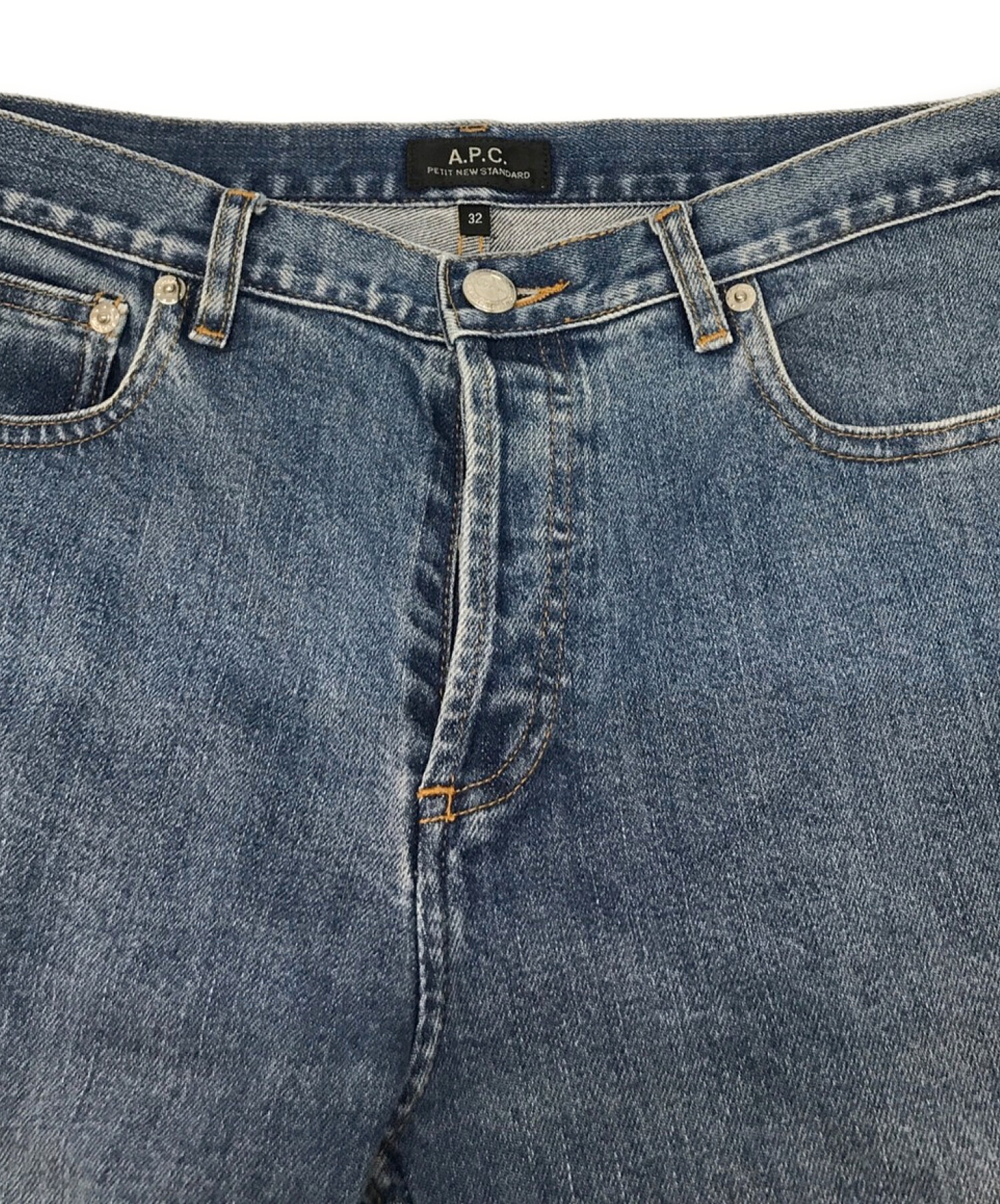 A.P.C PETIT NEW STANDARD w31 インディゴ デニム - パンツ